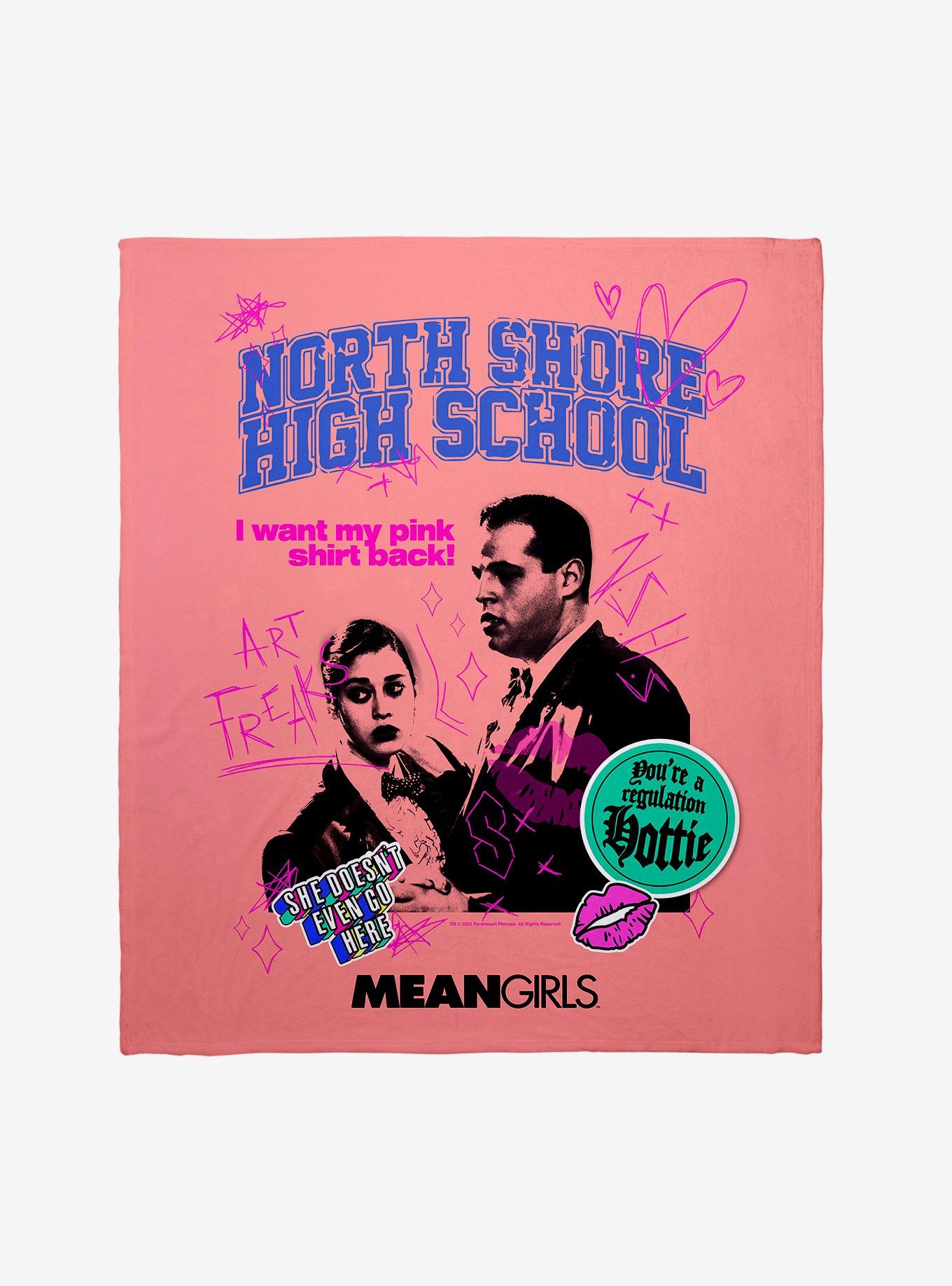 Mean Girls North Shore High School Art Freaks Throw Blanket, , hi-res