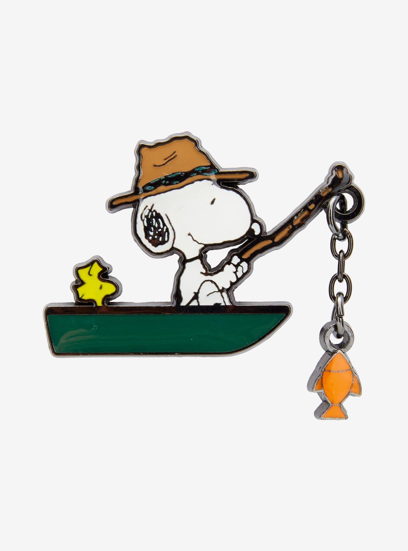 スヌーピー Peanuts LENOX Fishing Buddies Lenox Fishing Buddies Snoopy Woodstock Peanuts Figurine