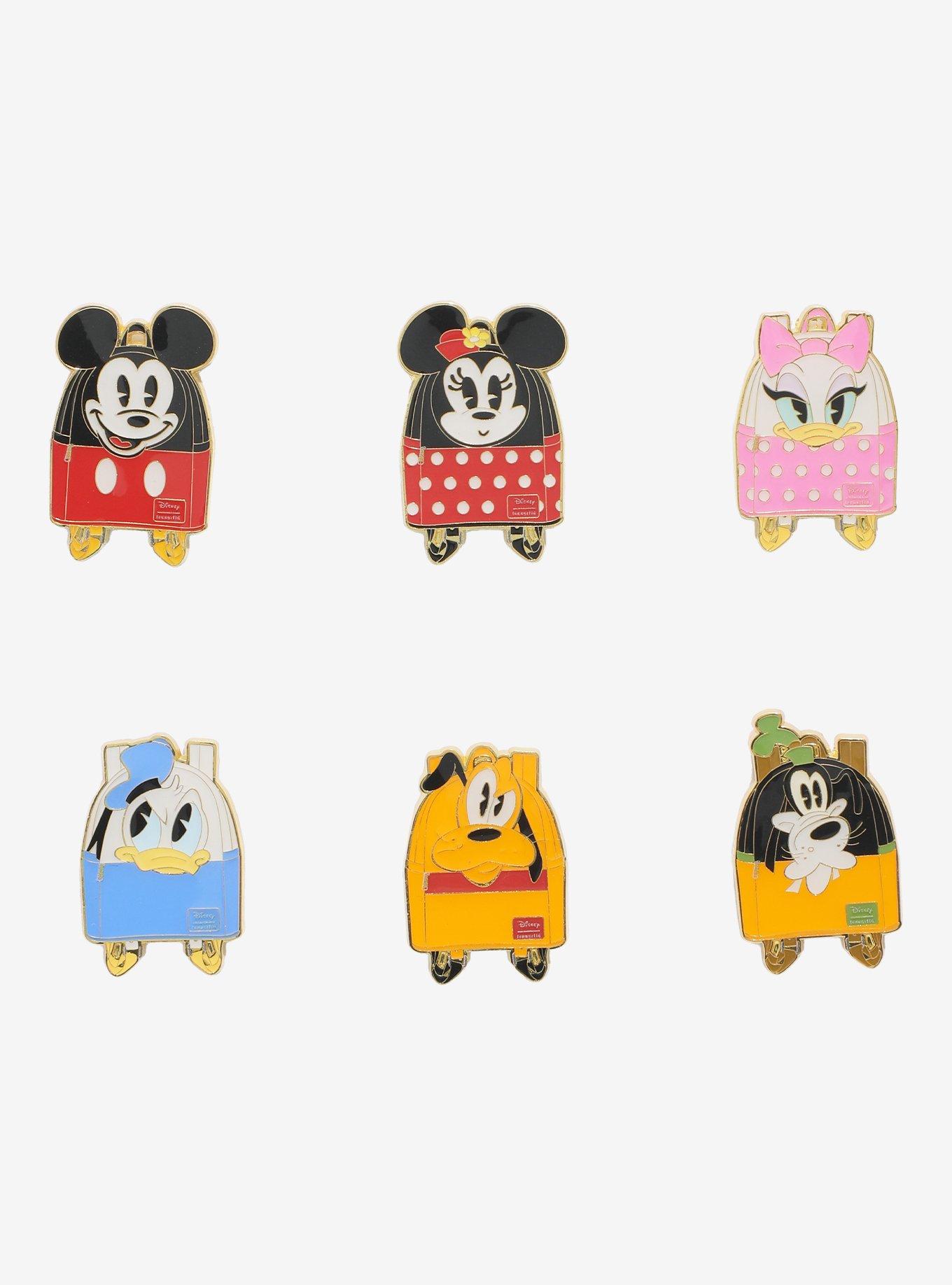 Loungefly Disney Mickey & Friends Backpack Blind Box Enamel Pin