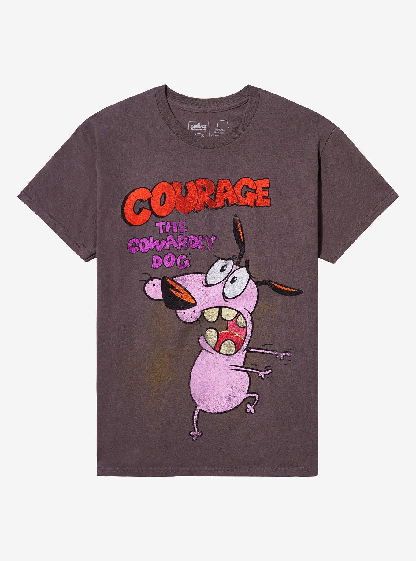 Courage The Cowardly Dog Return The Slab Two-Sided T-Shirt, , hi-res