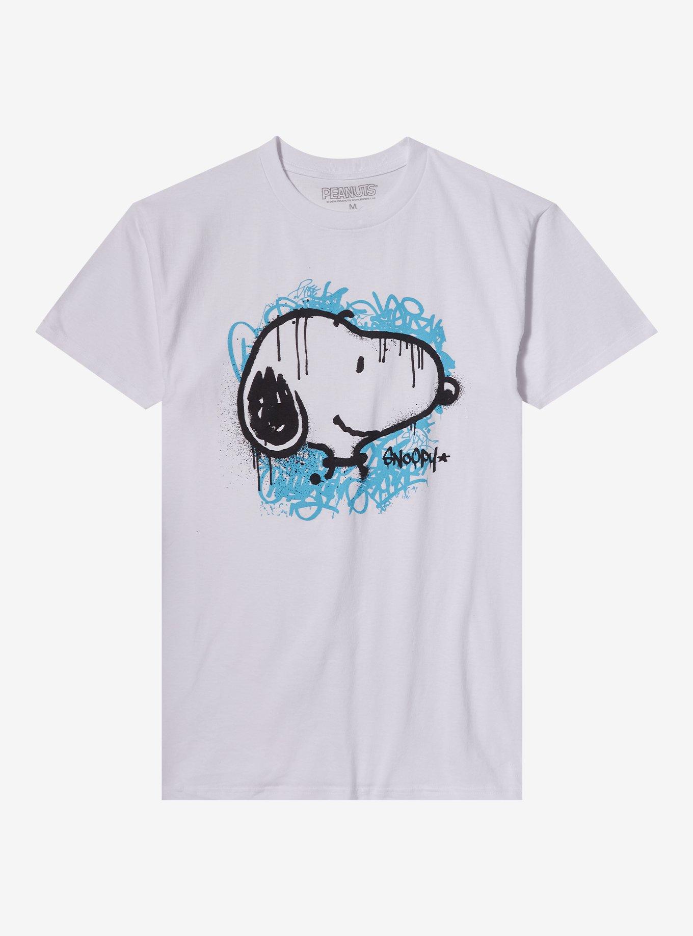 Peanuts Snoopy Head Airbrush Art T-Shirt, , hi-res