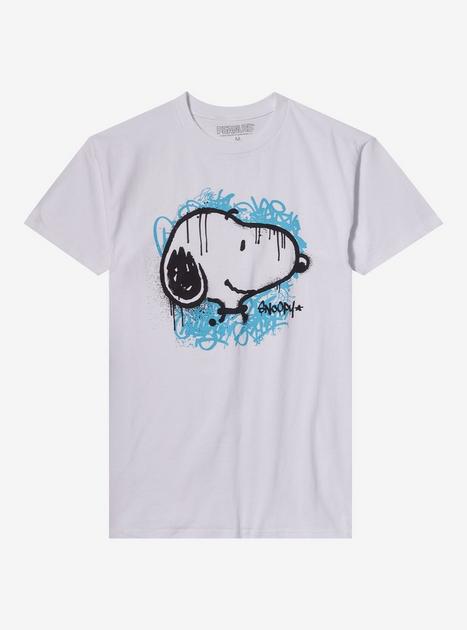 Peanuts Snoopy Head Airbrush Art T-Shirt | Hot Topic
