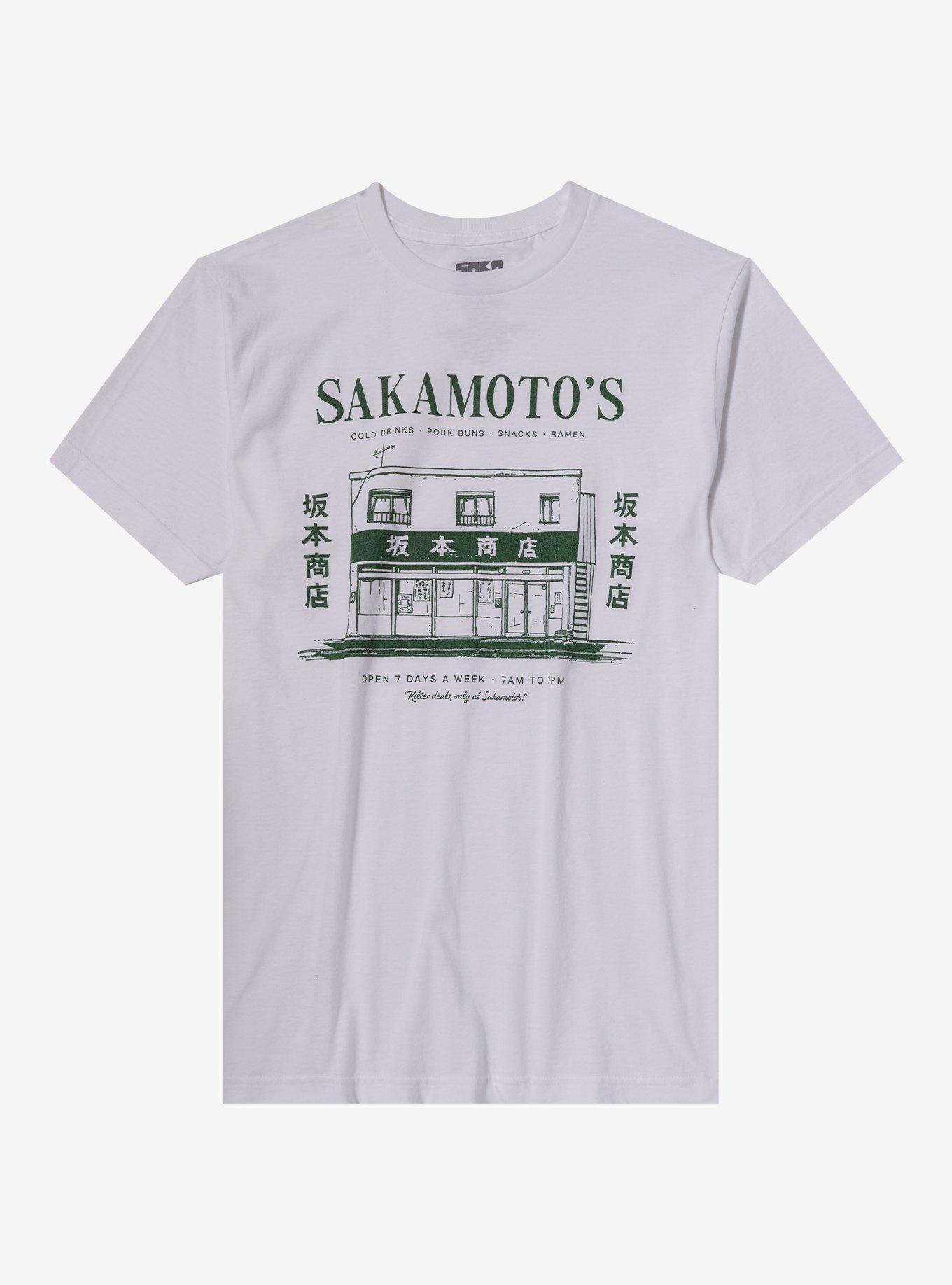 坂本商店 SAKAMOTO DAYS Tシャツ Sakamoto Days Store Line Art T-Shirt | Hot Topic
