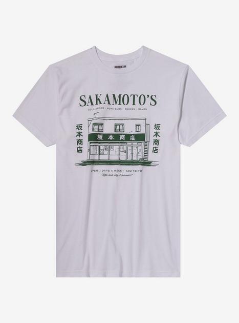 Sakamoto Days Store Line Art T-Shirt | Hot Topic