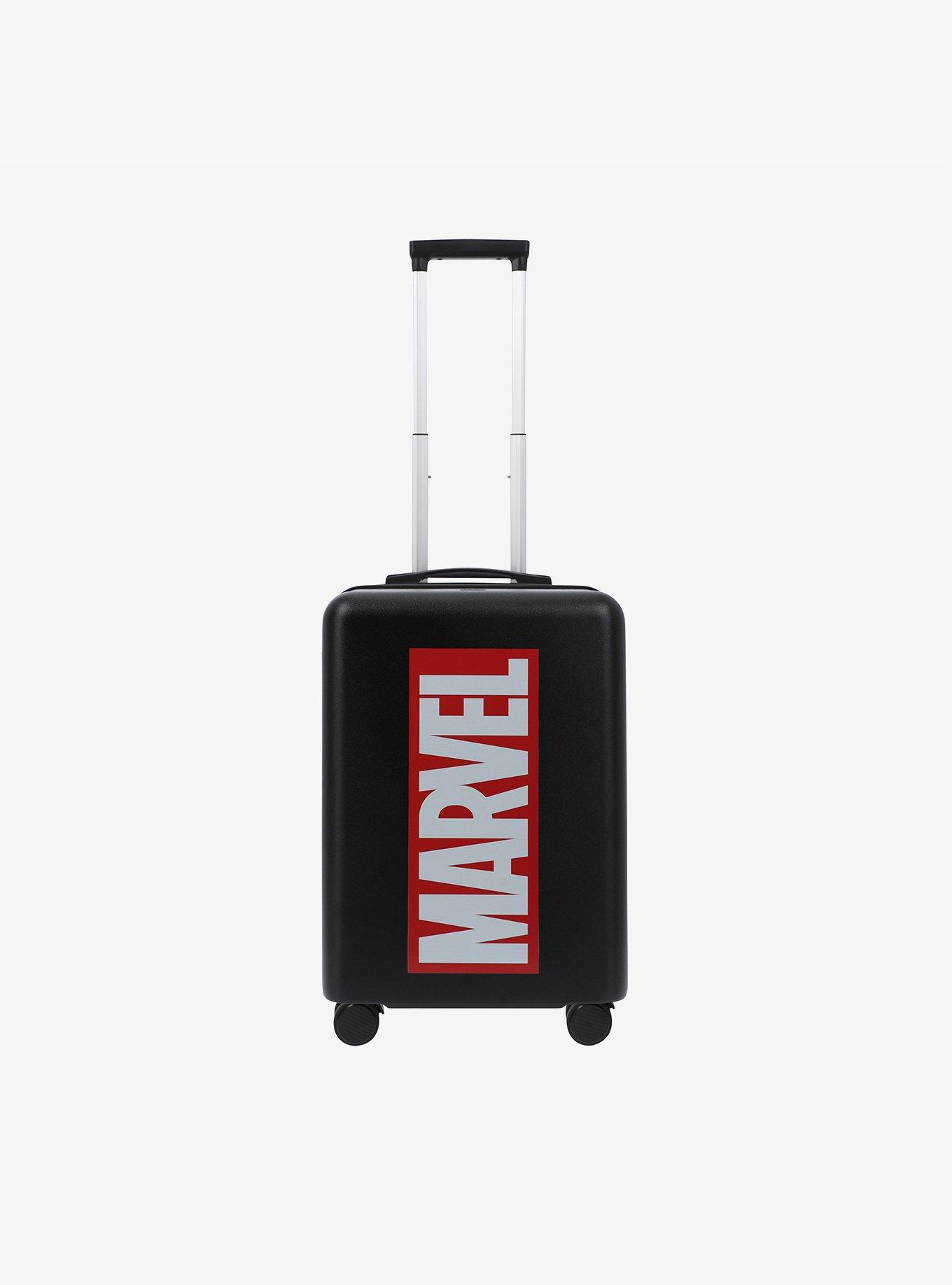 FUL Marvel Brick Carry-On Luggage Black, , hi-res