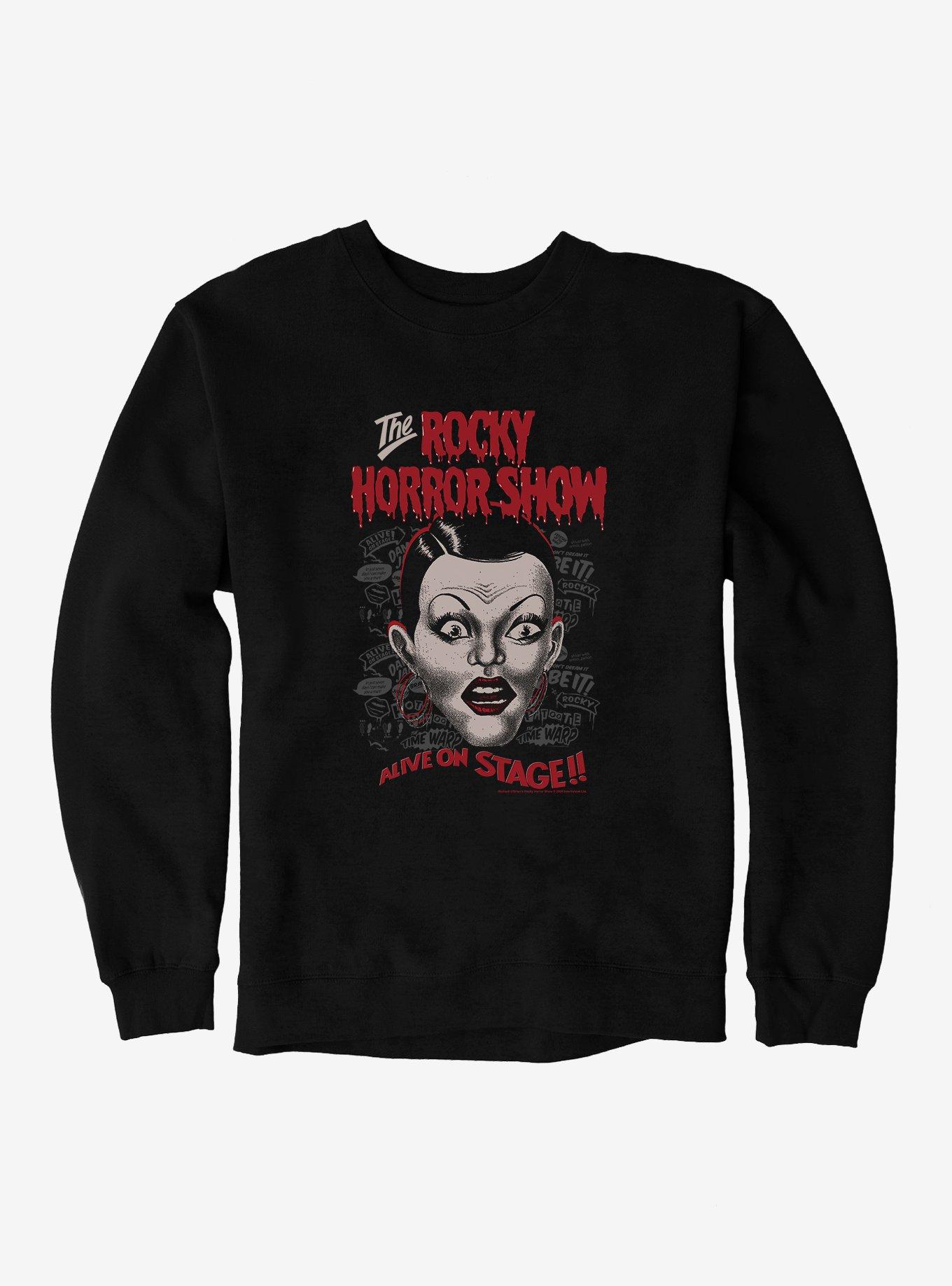 The Rocky Horror Show Alive On Stage Sweatshirt
