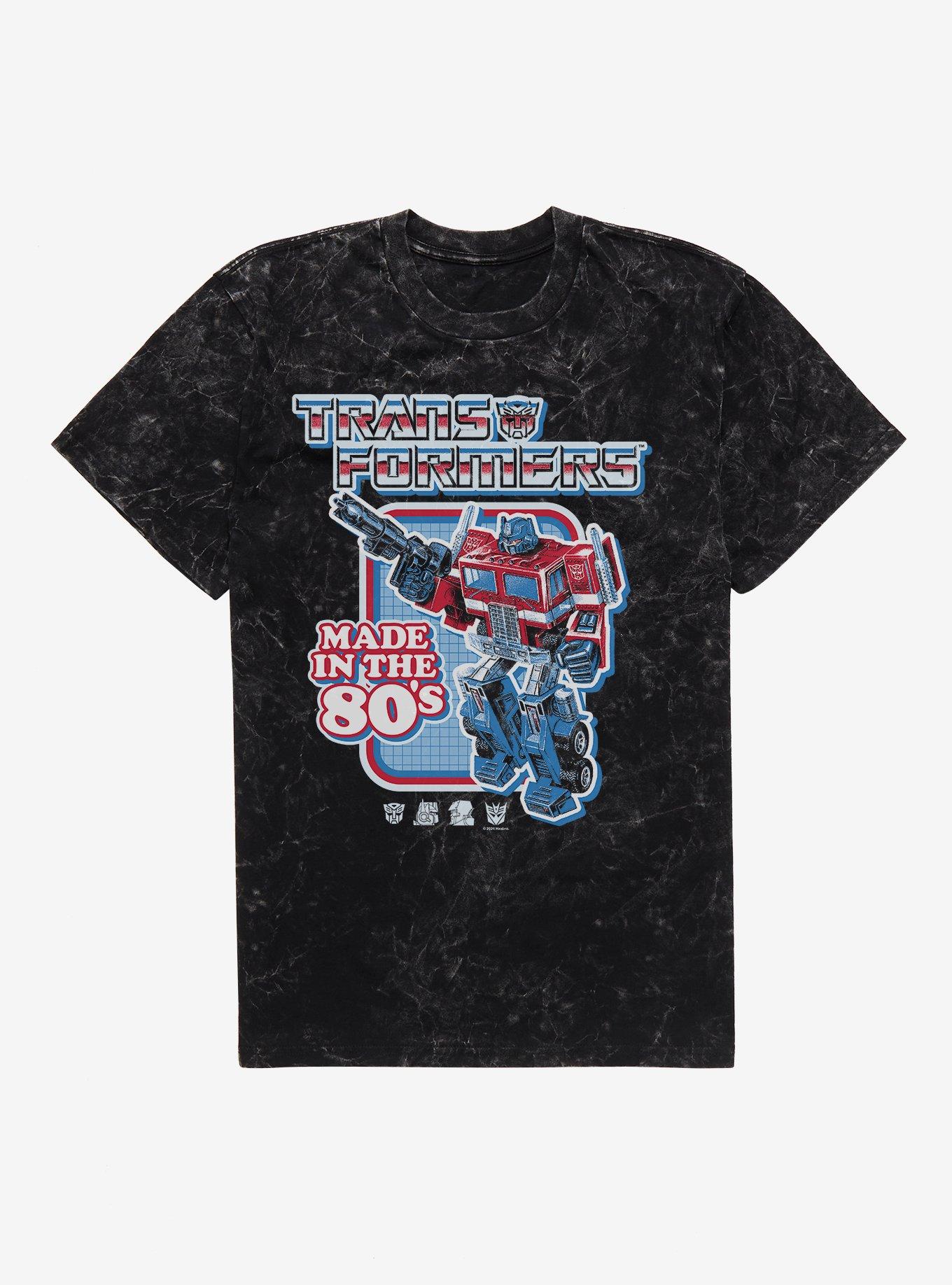 Transformers Made In The 80's Mineral Wash T-Shirt