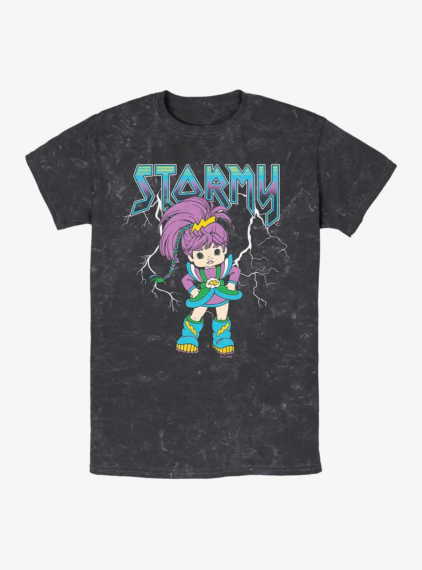 Rainbow Brite Metal Stormy Mineral Wash T-Shirt, , hi-res