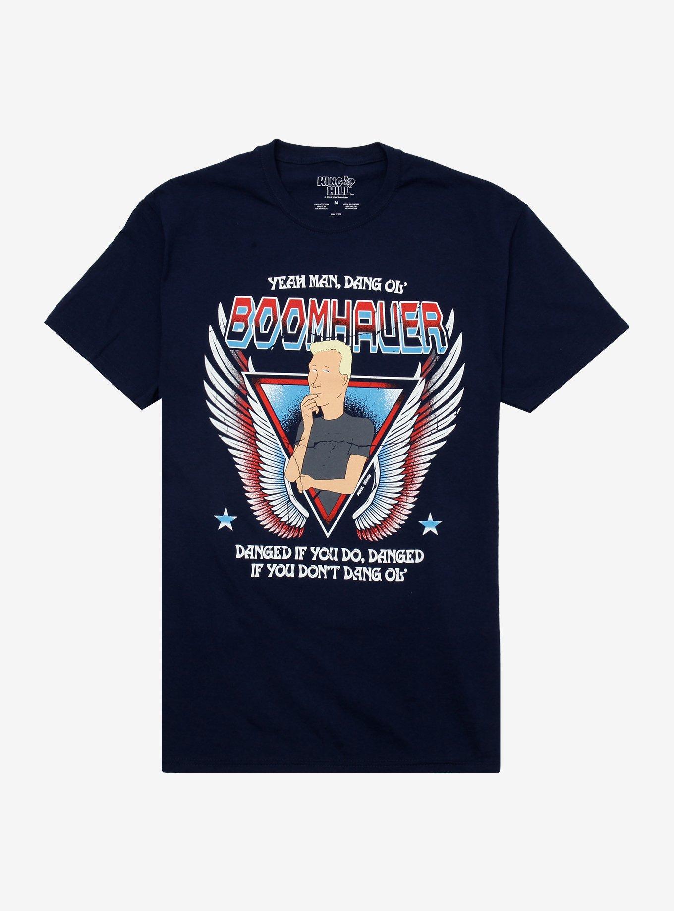 King Of The Hill Boomhauer Wings T-Shirt, , hi-res