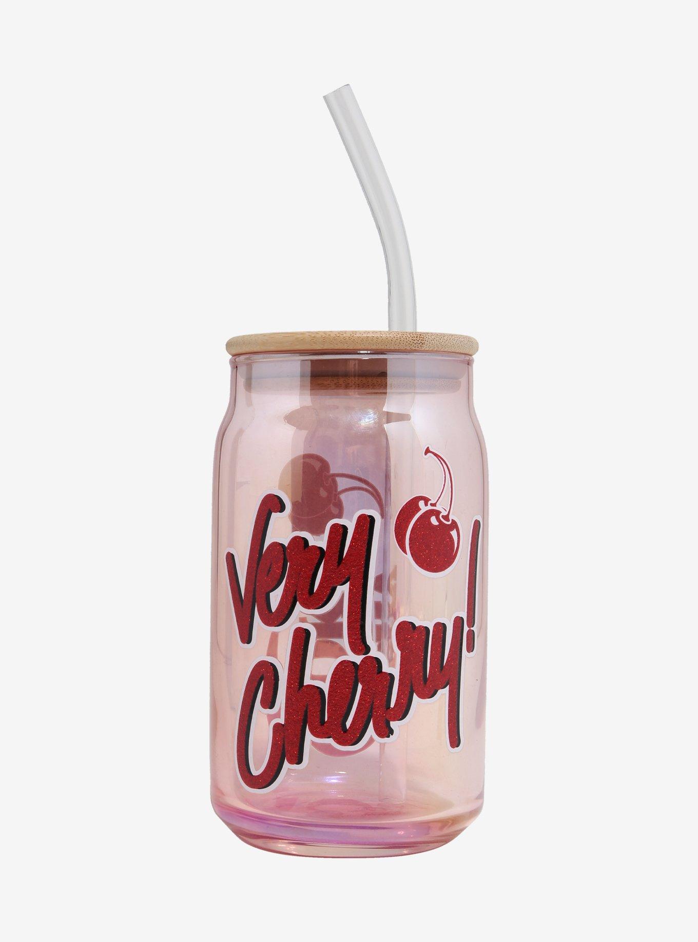 Coca-Cola Cherry Coke Glass Cup, , hi-res
