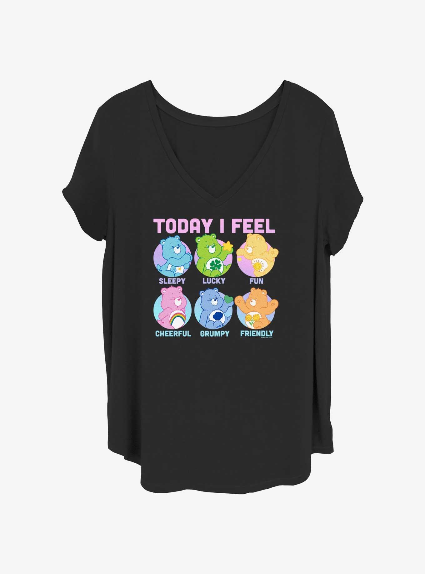 Care Bears Today I Feel Girls T-Shirt Plus Size, , hi-res