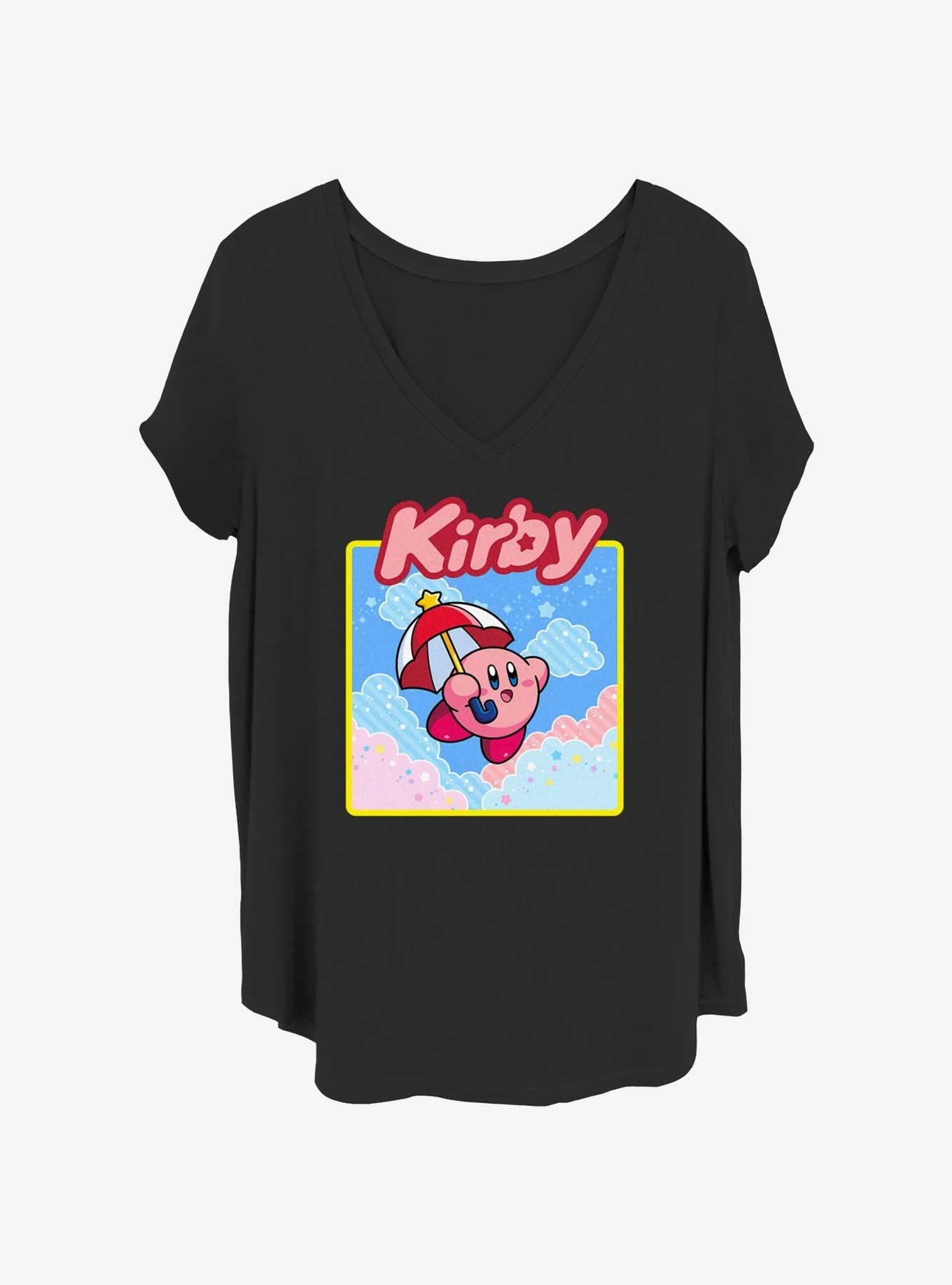 Kirby Starry Box Girls T-Shirt Plus Size, , hi-res