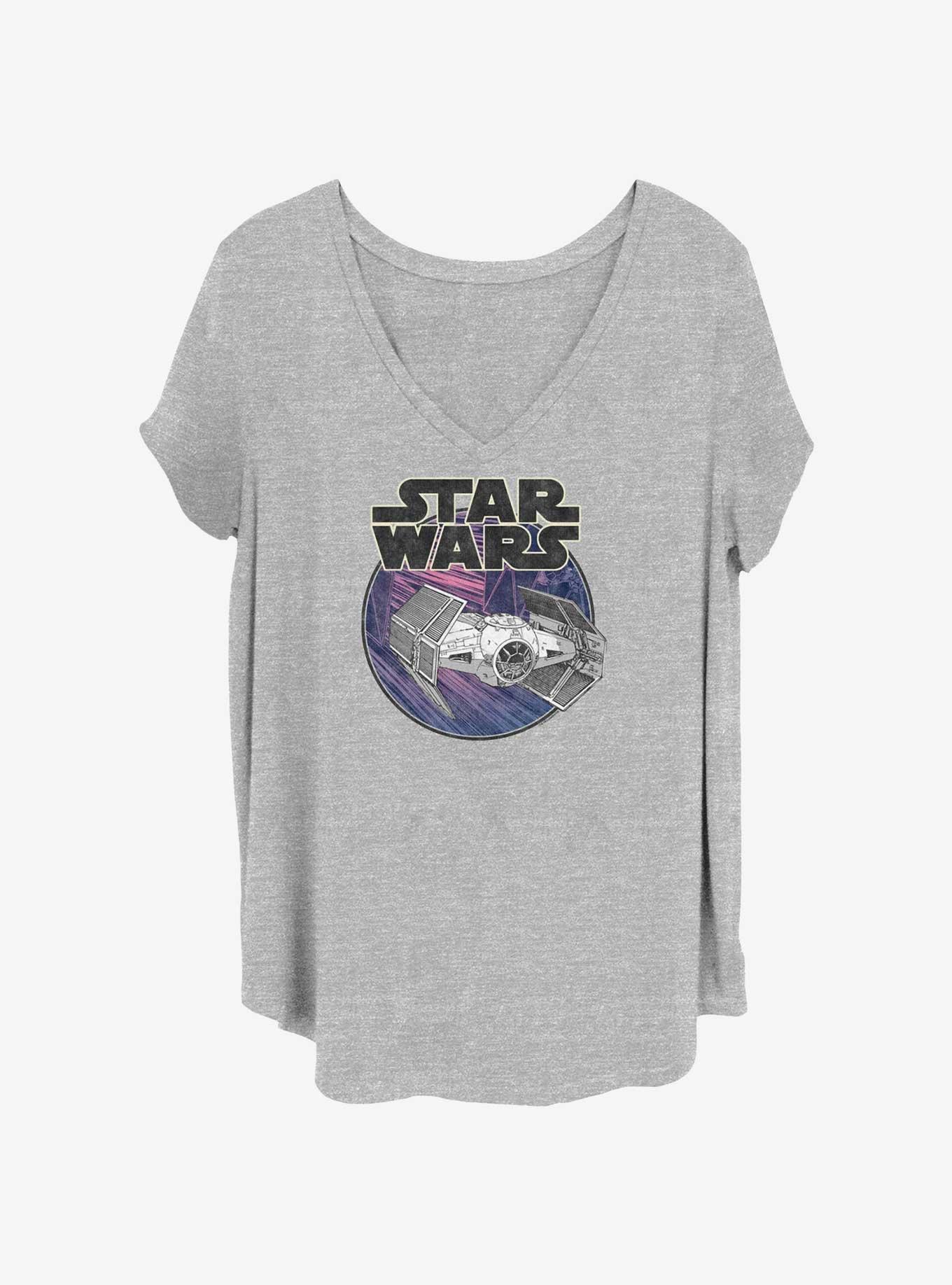 Star Wars Tie Advanced Girls T-Shirt Plus Size