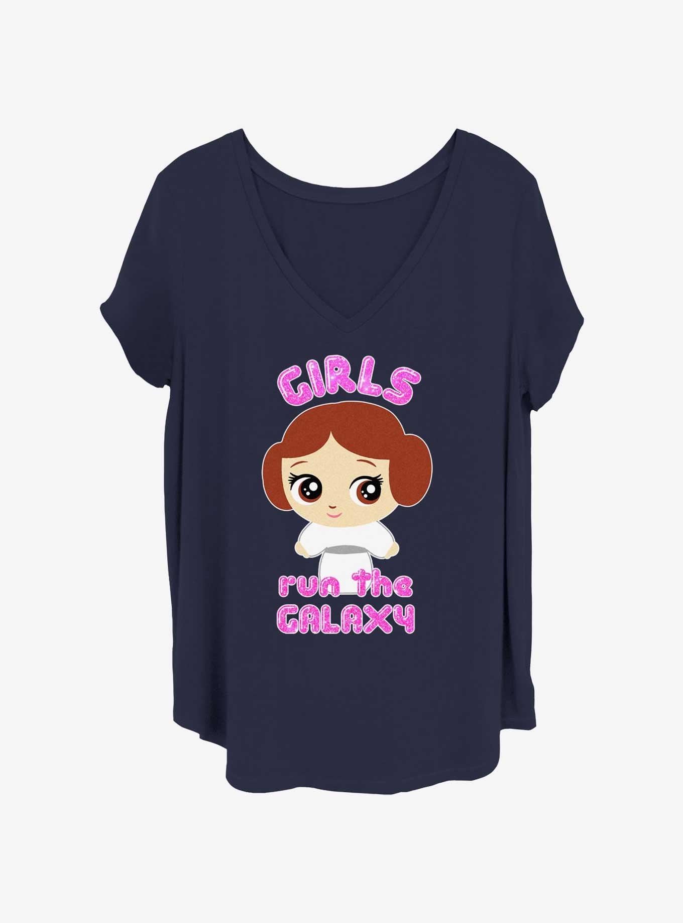 Star Wars Girl Galaxy Girls T-Shirt Plus Size