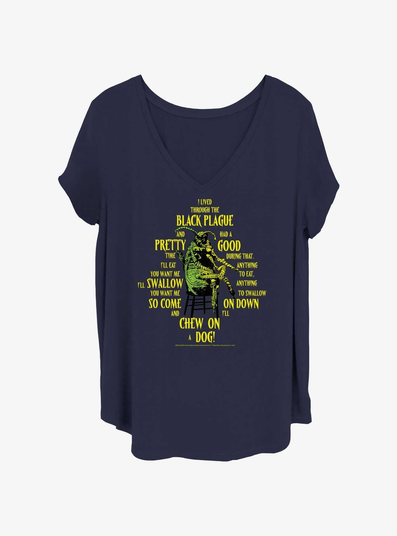 Beetlejuice Hi How Are Ya Beetle Girls T-Shirt Plus Size, , hi-res