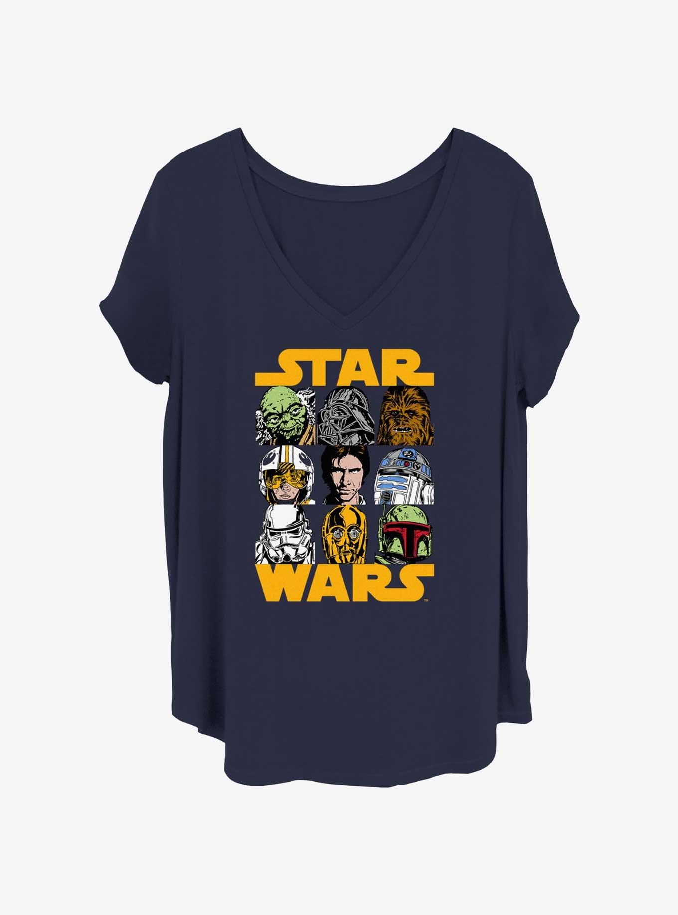 Star Wars Space Cowboys Girls T-Shirt Plus Size