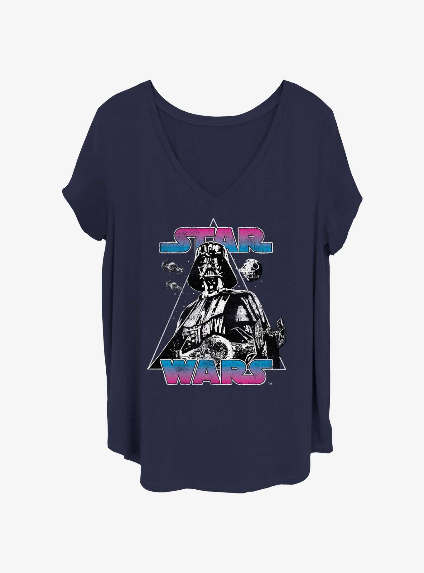 Star Wars Vader Triangle Girls T-Shirt Plus Size