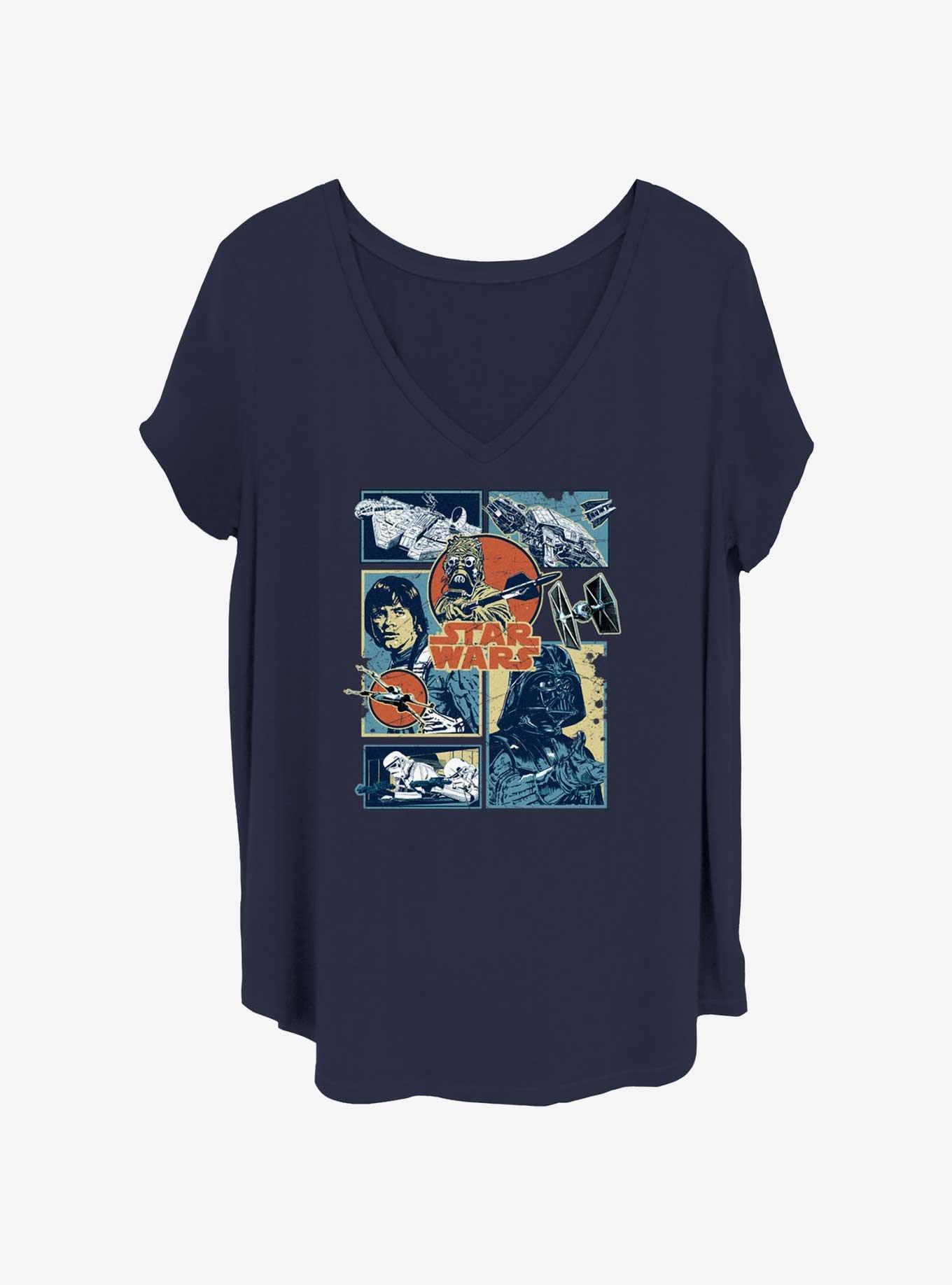 Star Wars Still Shots Girls T-Shirt Plus Size, , hi-res