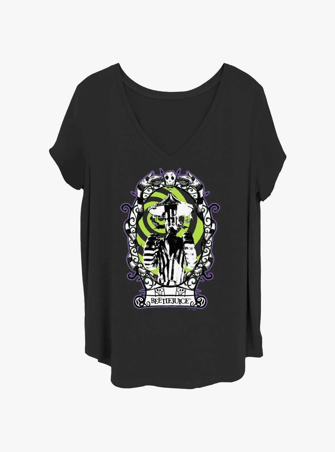Beetlejuice Framed Girls T-Shirt Plus Size