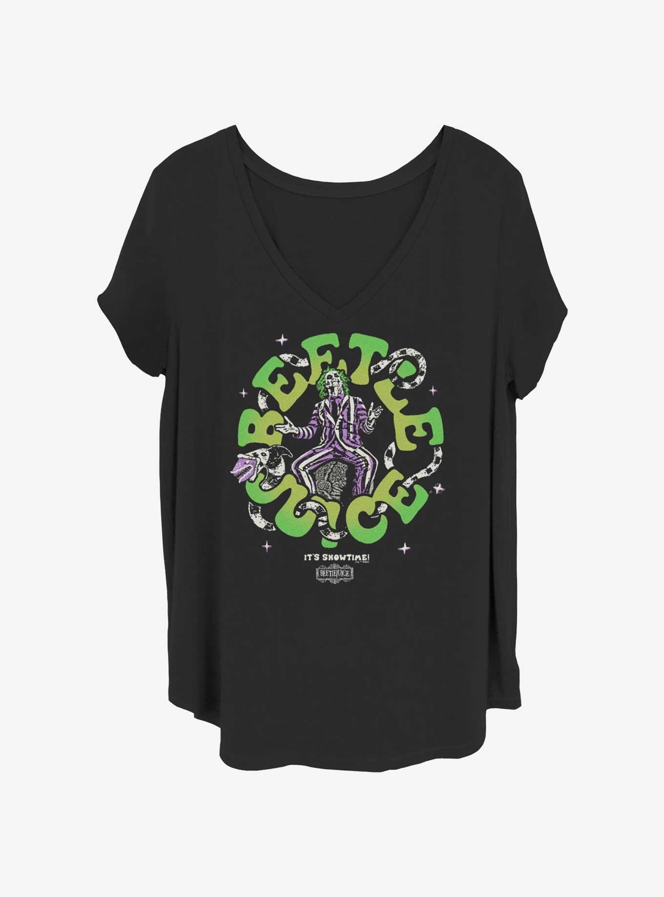 Beetlejuice Boho Juice Girls T-Shirt Plus Size