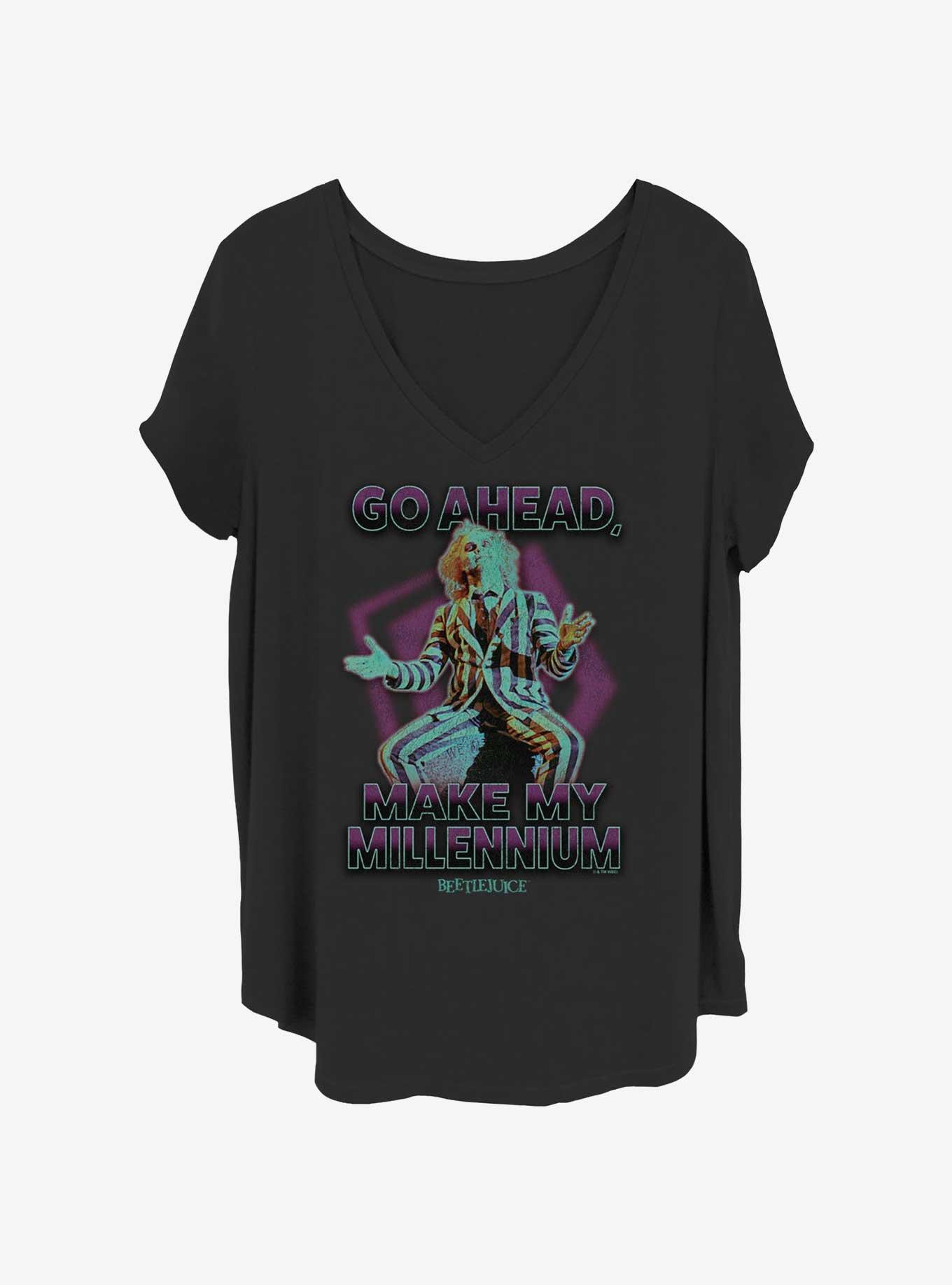 Beetlejuice The Most Ghost Girls T-Shirt Plus Size