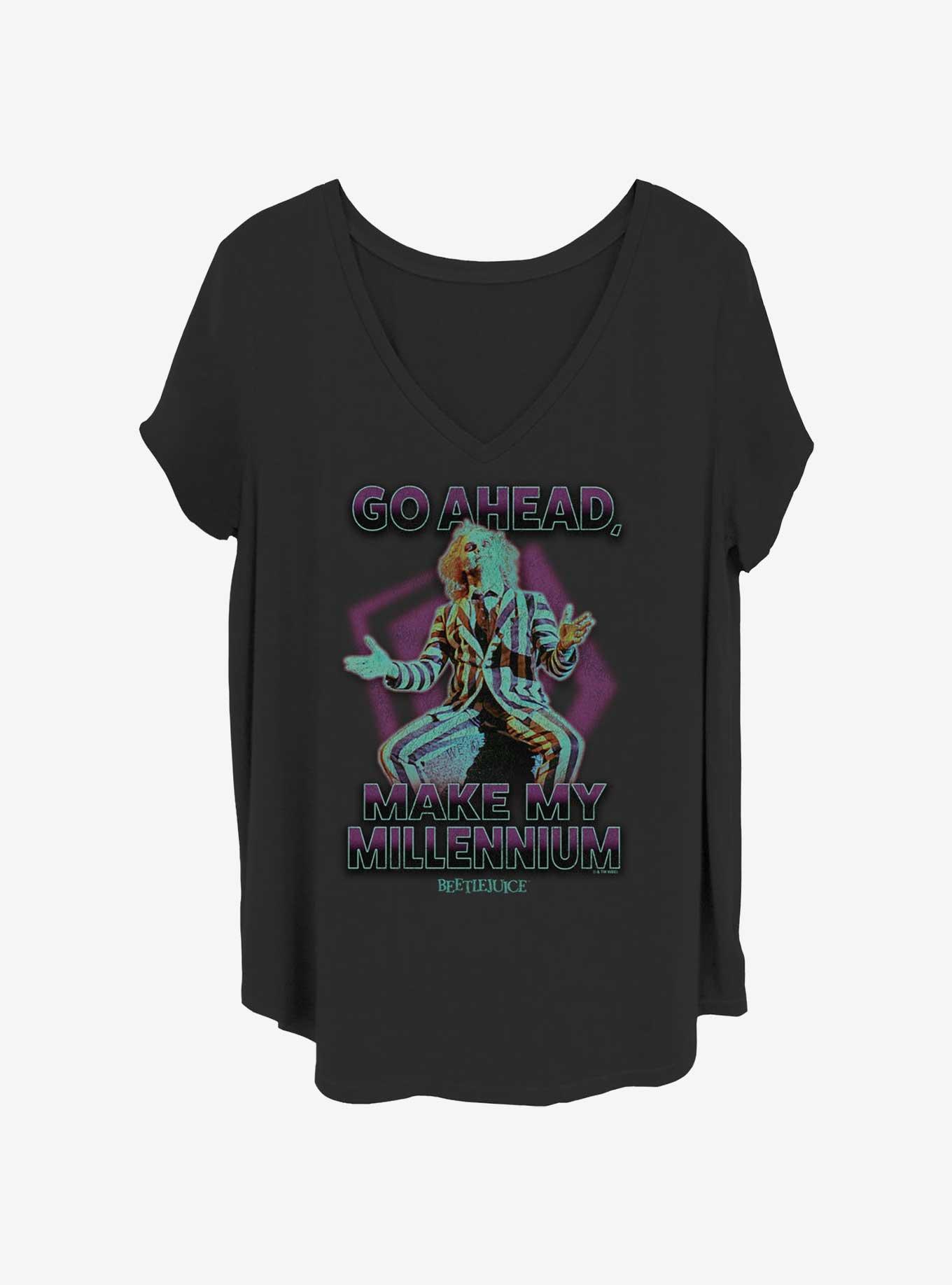 Beetlejuice The Most Ghost Girls T-Shirt Plus Size, , hi-res