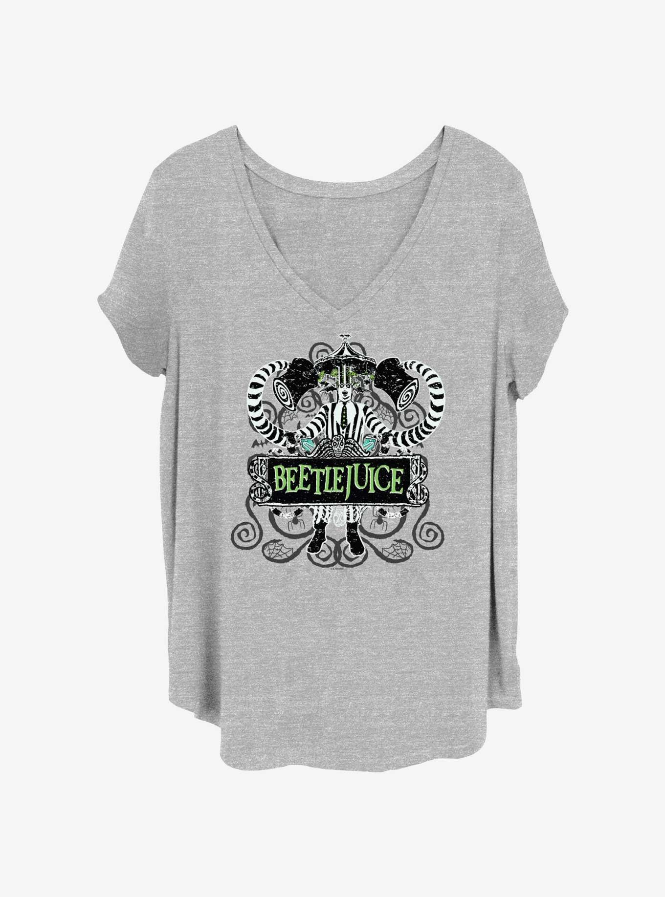 Beetlejuice Beetlejuice Girls T-Shirt Plus Size