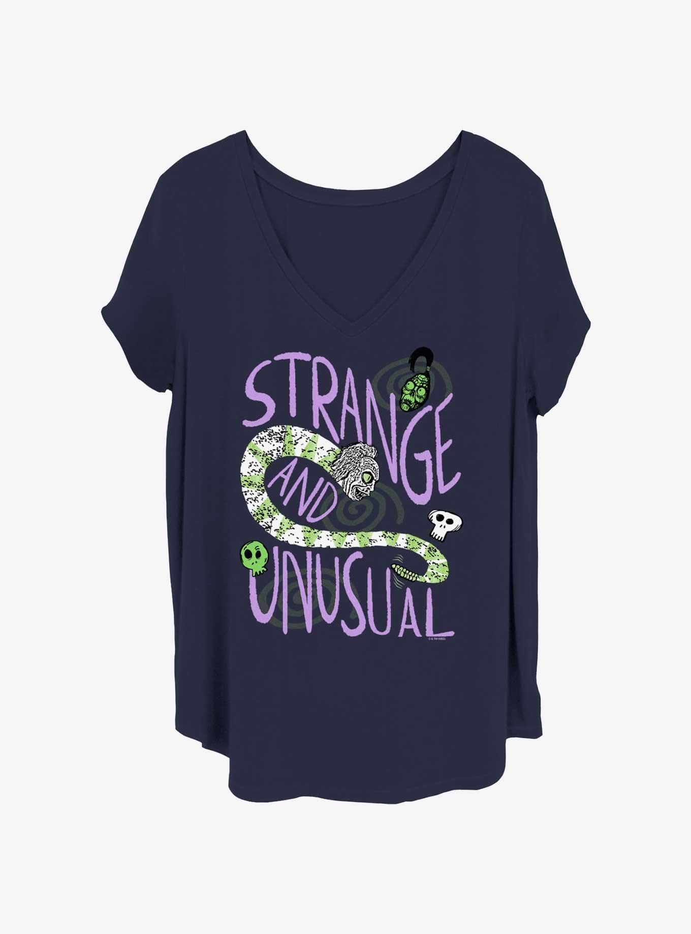 Beetlejuice Strange Girls T-Shirt Plus Size