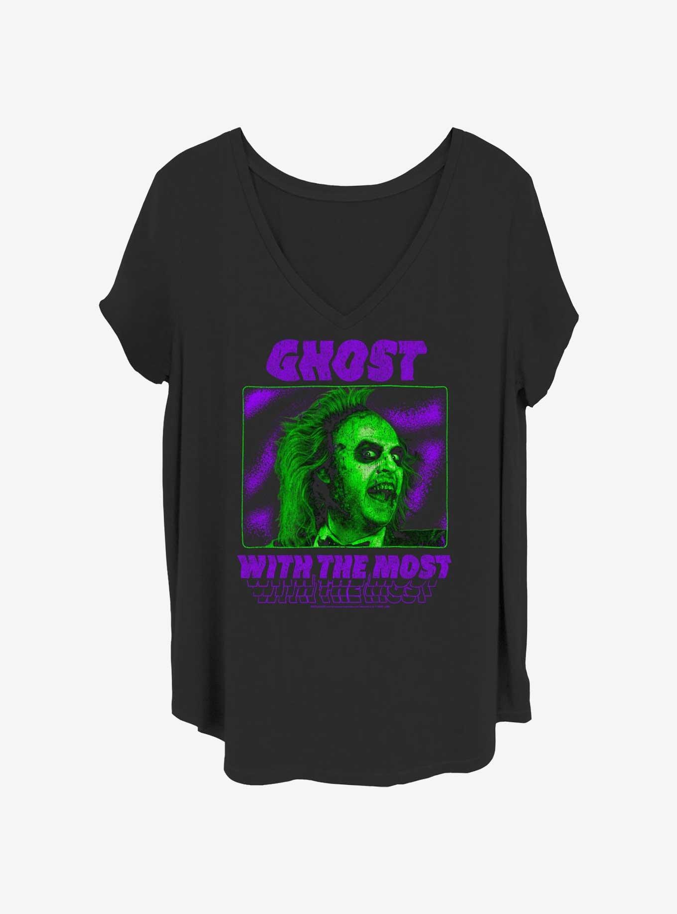 Beetlejuice Ghost Most Girls T-Shirt Plus Size