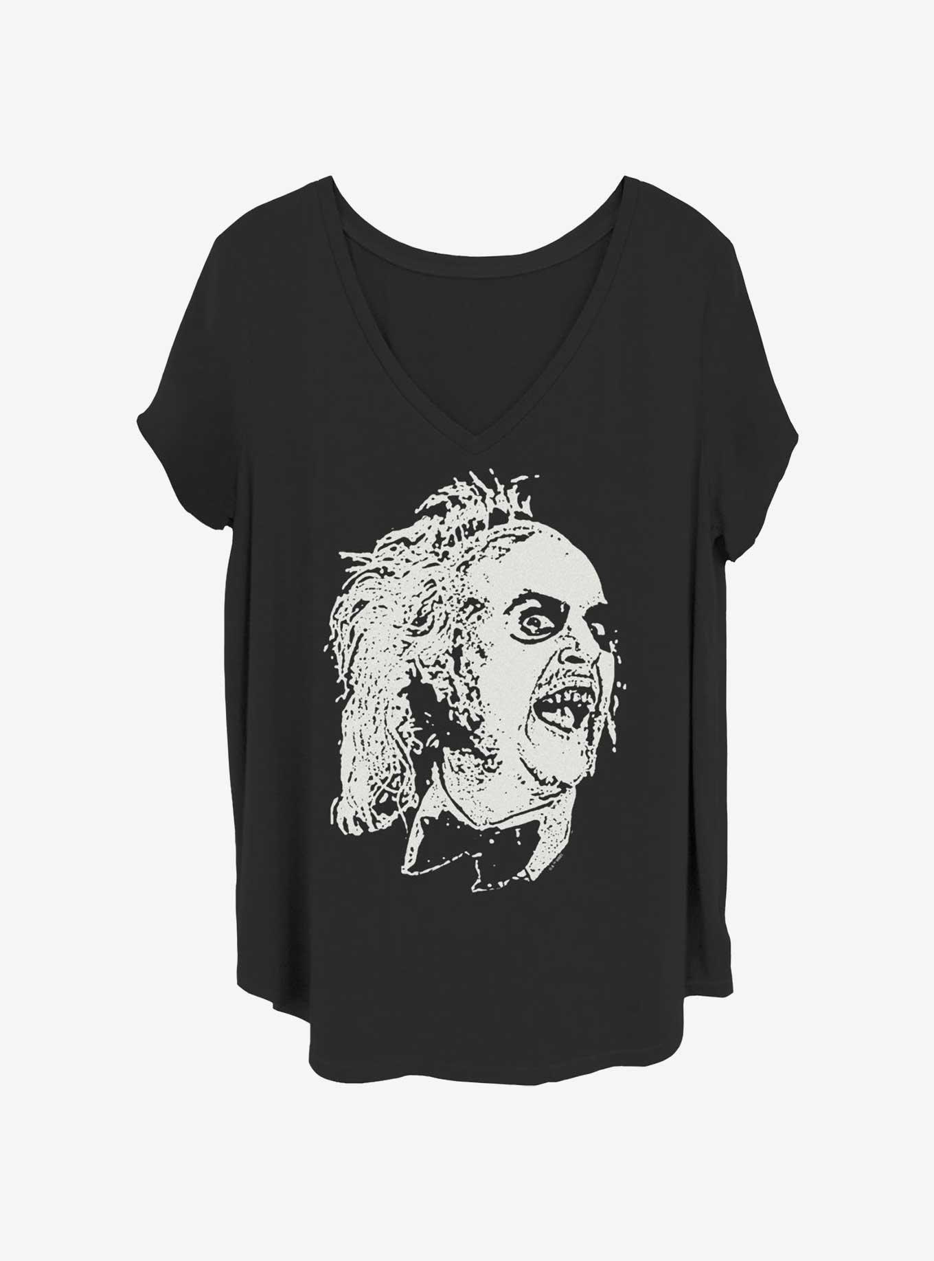 Beetlejuice We're Simpatico Girls T-Shirt Plus Size, BLACK, hi-res