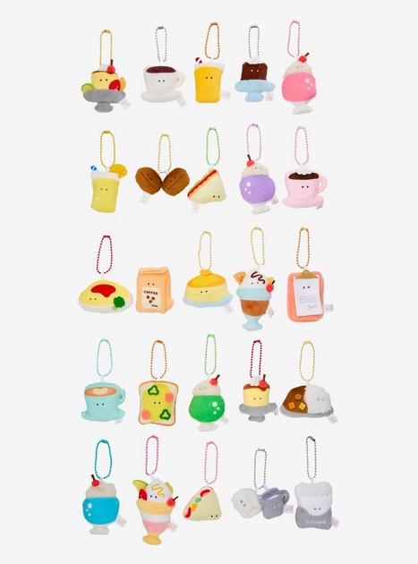 Coffee Shop Snacks Blind Assorted Plush Keychain | BoxLunch
