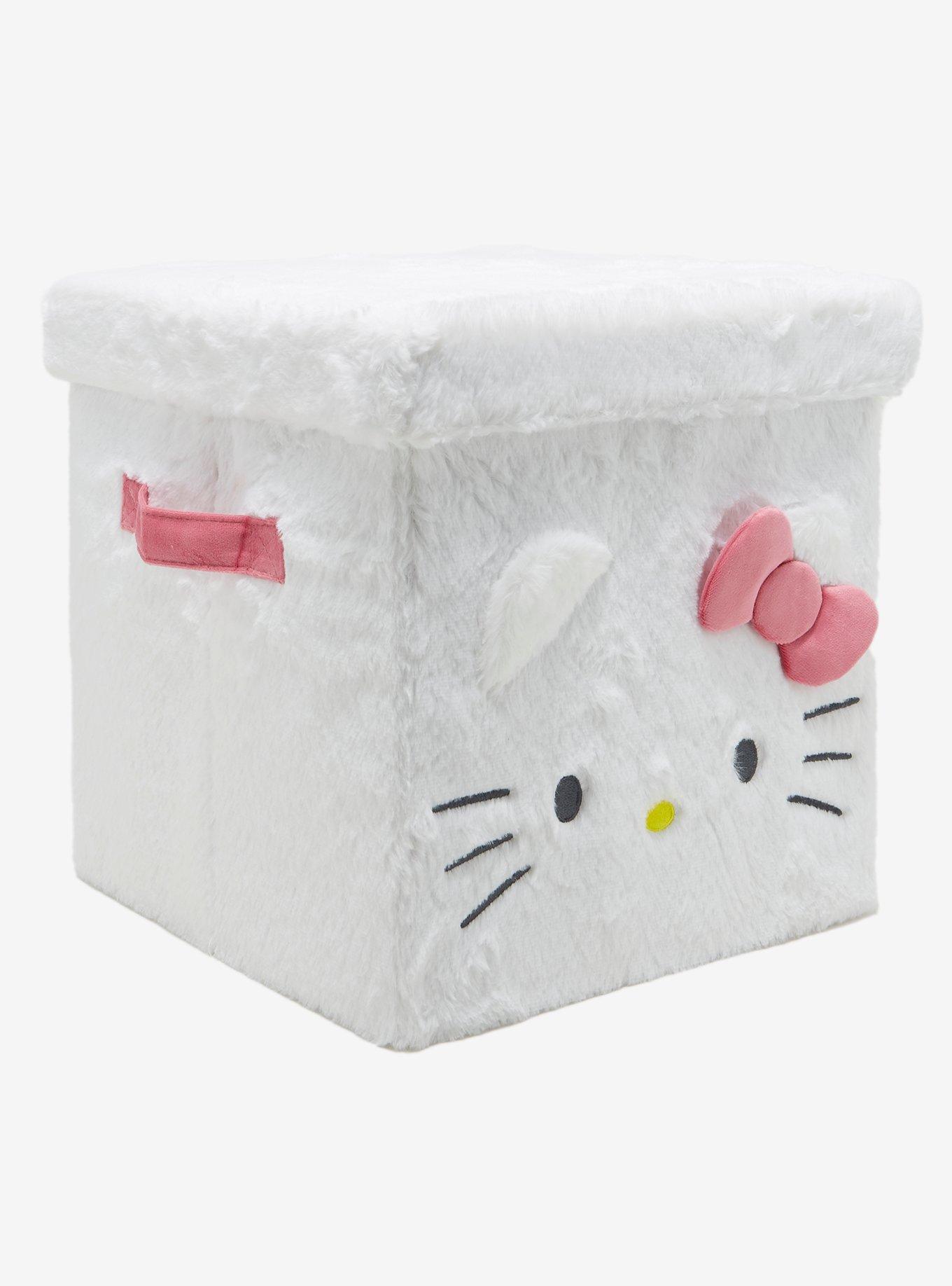 Sanrio Hello Kitty Collapsible Plush Storage Bin, , hi-res