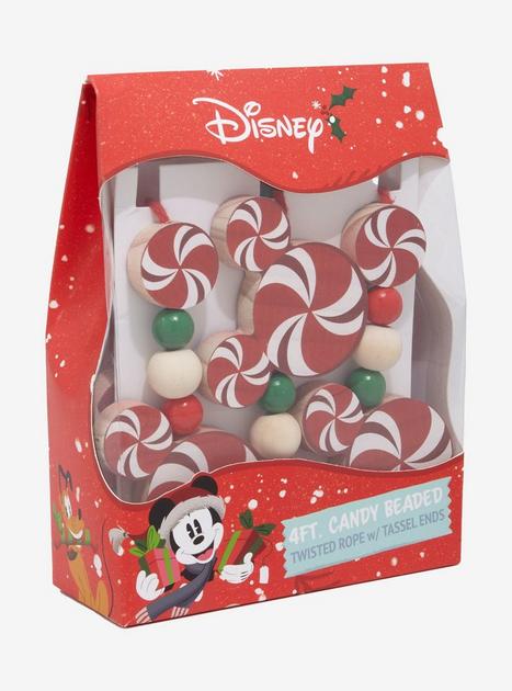 Disney Mickey Mouse Peppermints Wood Garland | BoxLunch