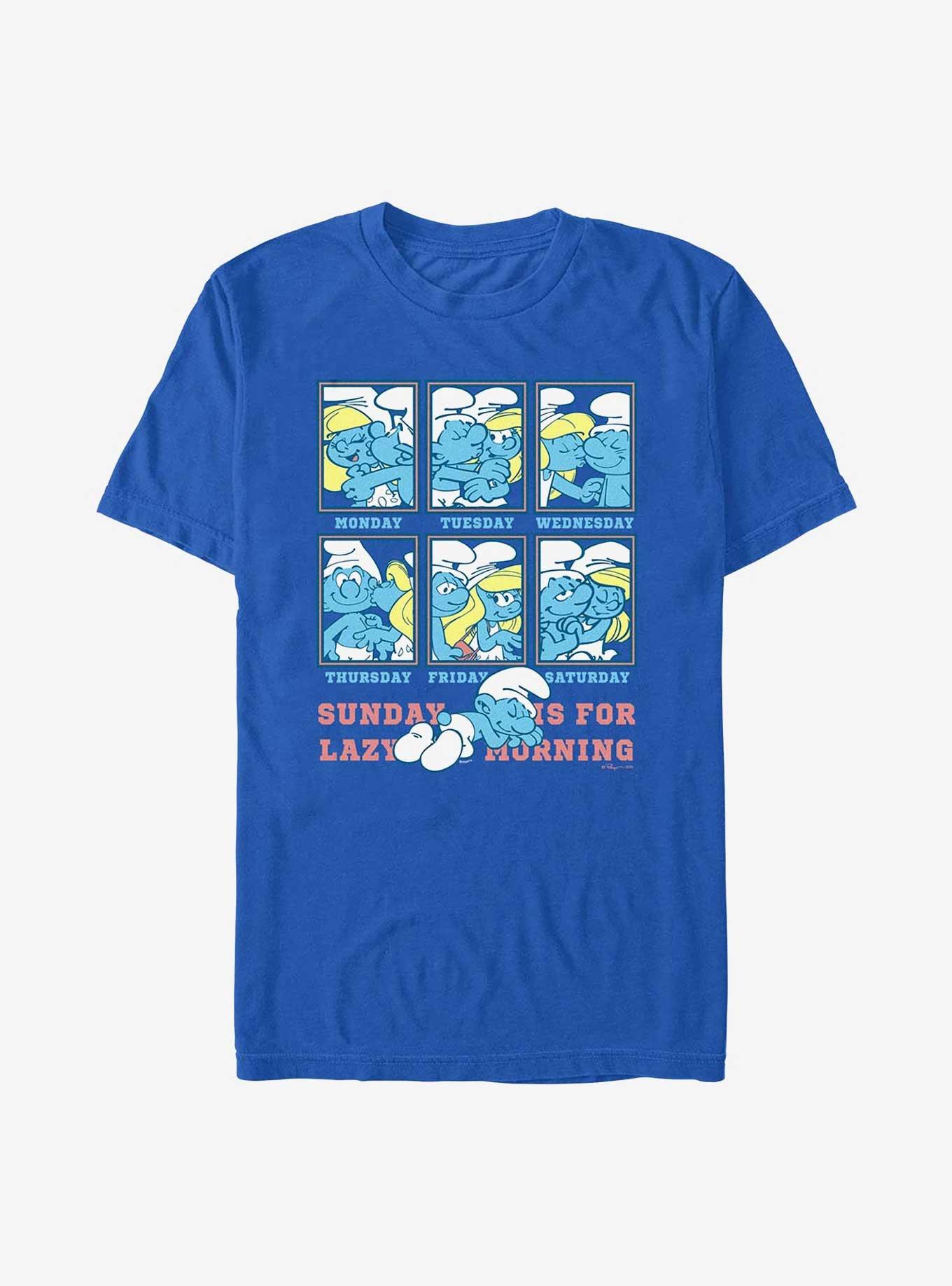 The Smurfs Smurf Valentine T-Shirt, ROYAL, hi-res