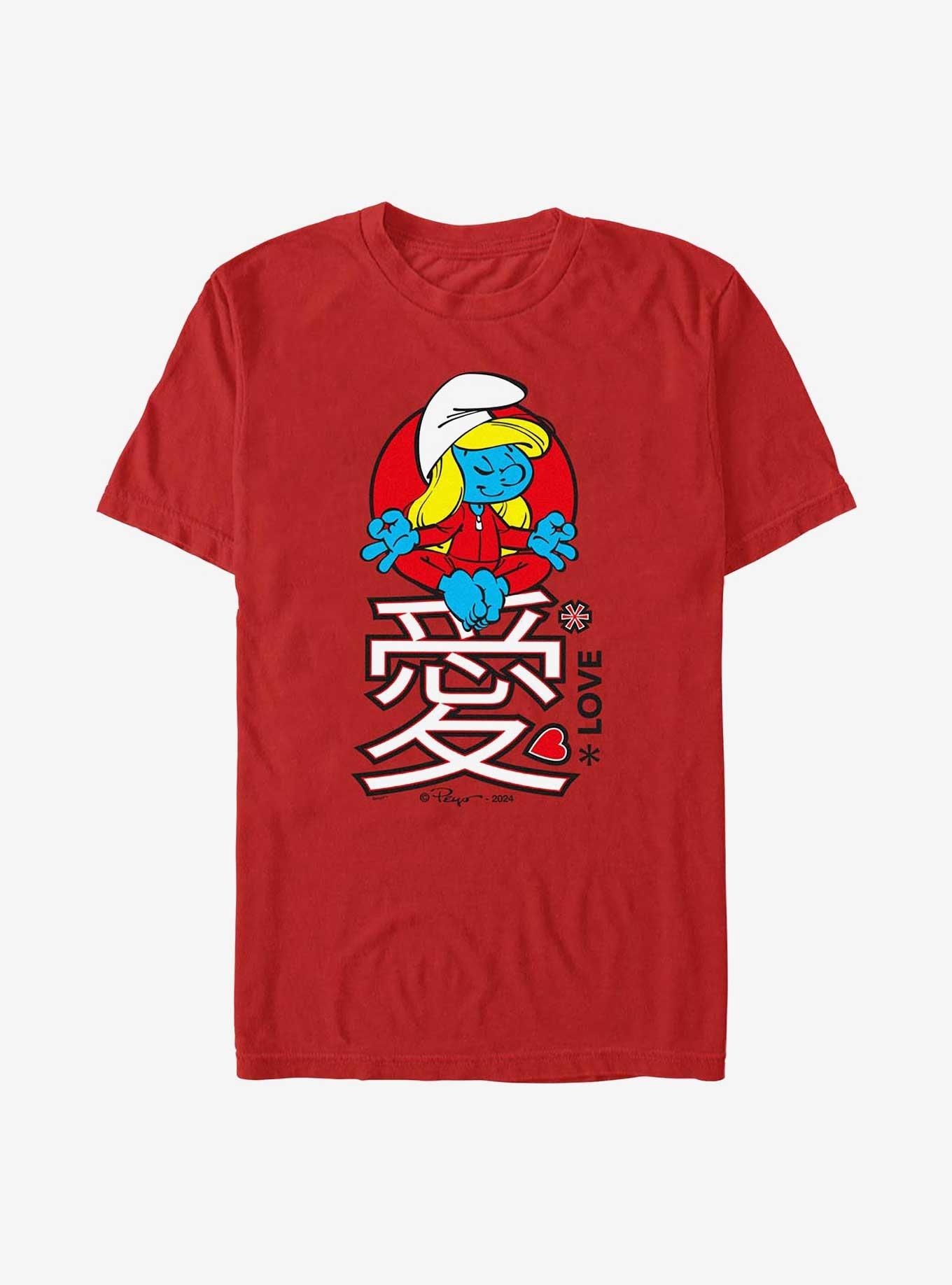 The Smurfs Love Smurfette T-Shirt, RED, hi-res
