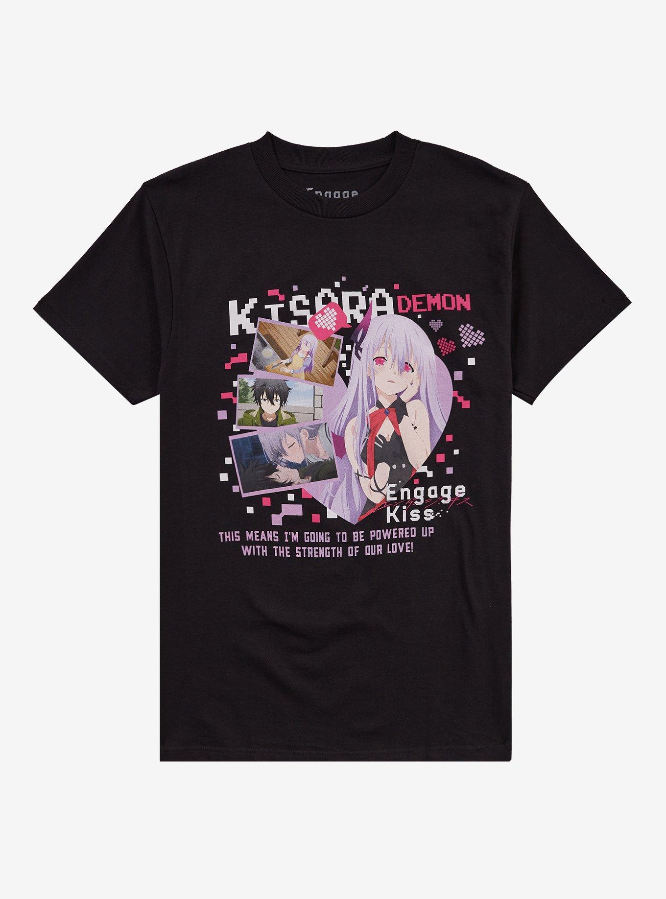 Engage Kiss Heart Panels T-Shirt, , hi-res