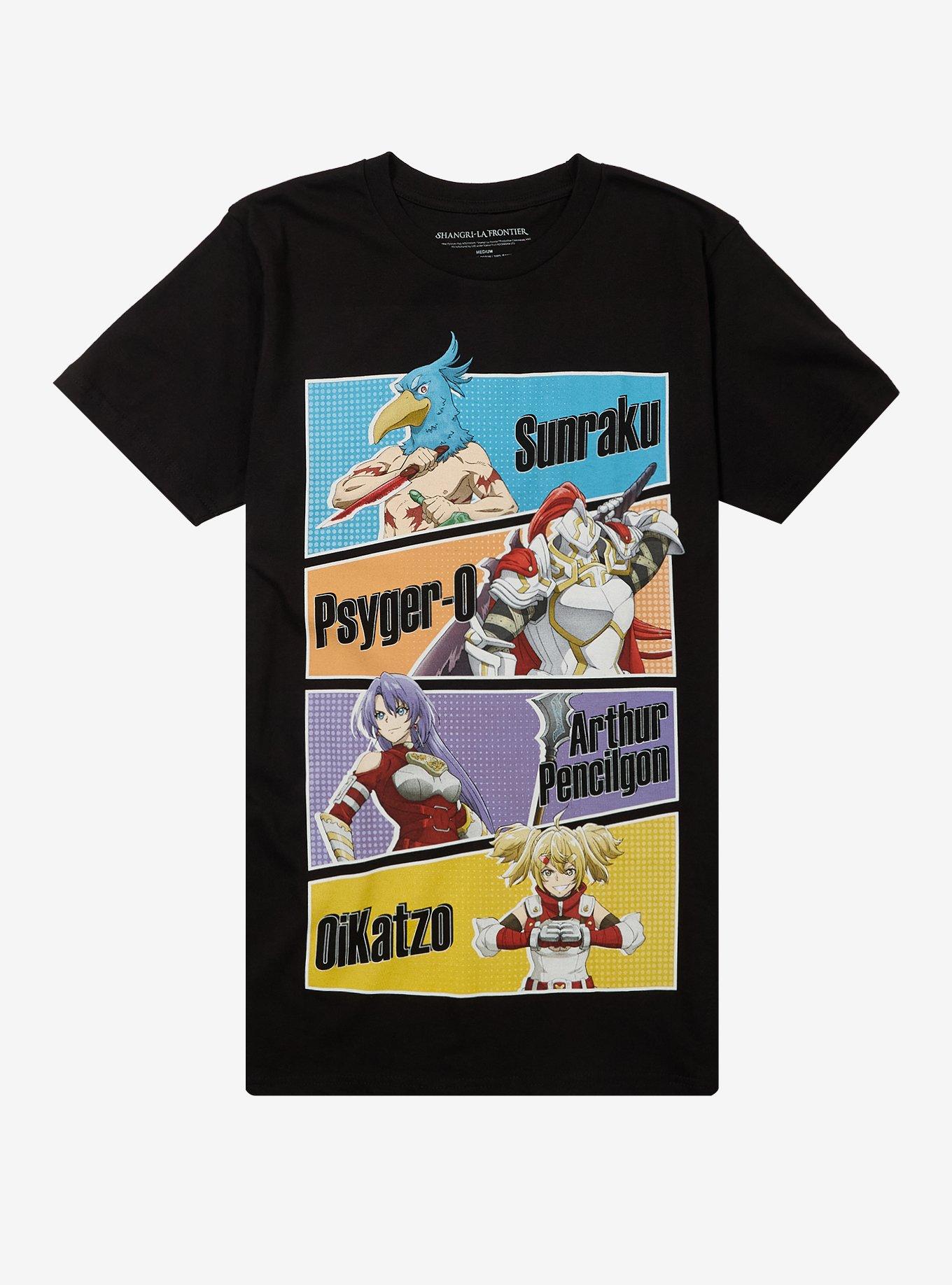 Shangri-La Frontier Character Panels T-Shirt, , hi-res