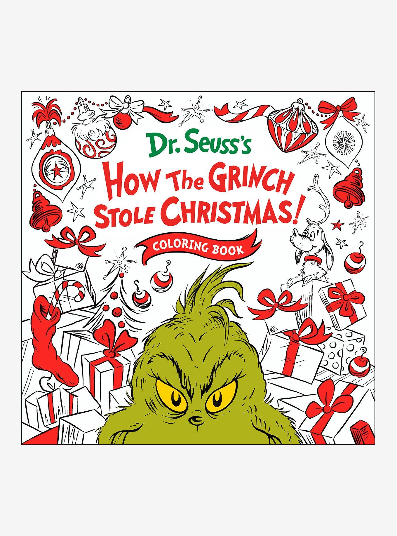 Dr. Seuss How the Grinch Stole Christmas Coloring Book, , hi-res