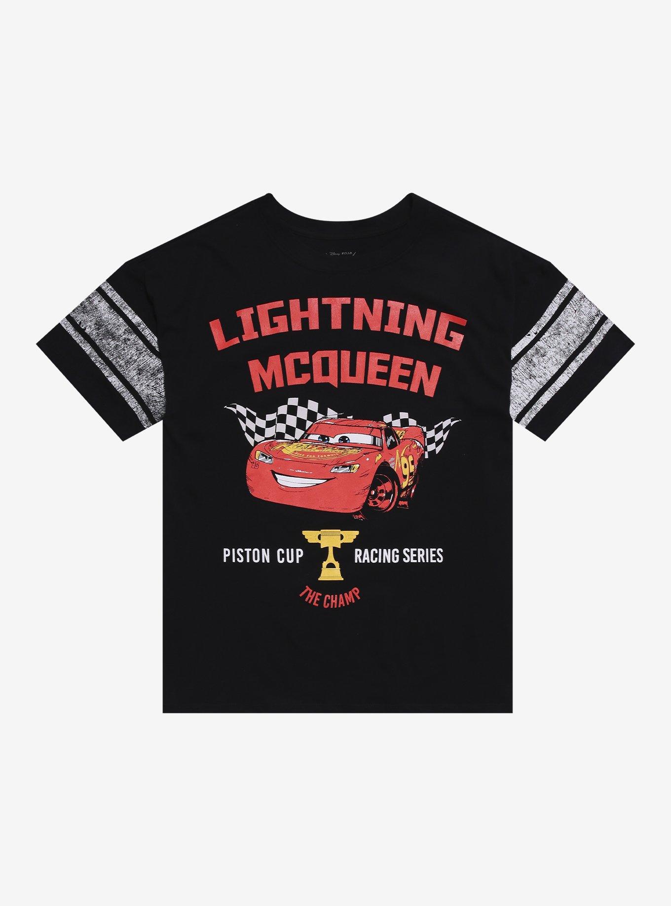 Disney Pixar Cars Lightning McQueen Piston Cup Racing Series Relaxed Fit Girls T-Shirt, , hi-res