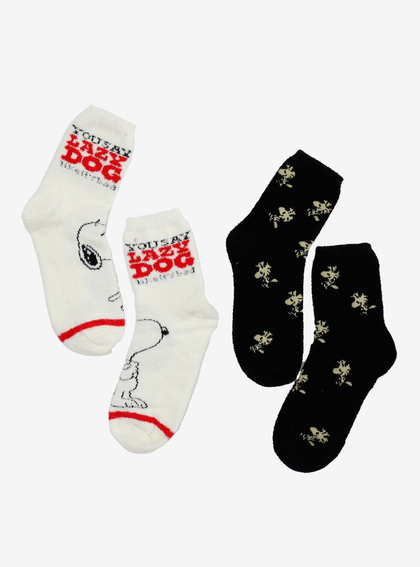 Peanuts Snoopy & Woodstock Cozy Crew Socks Gift Set, , hi-res