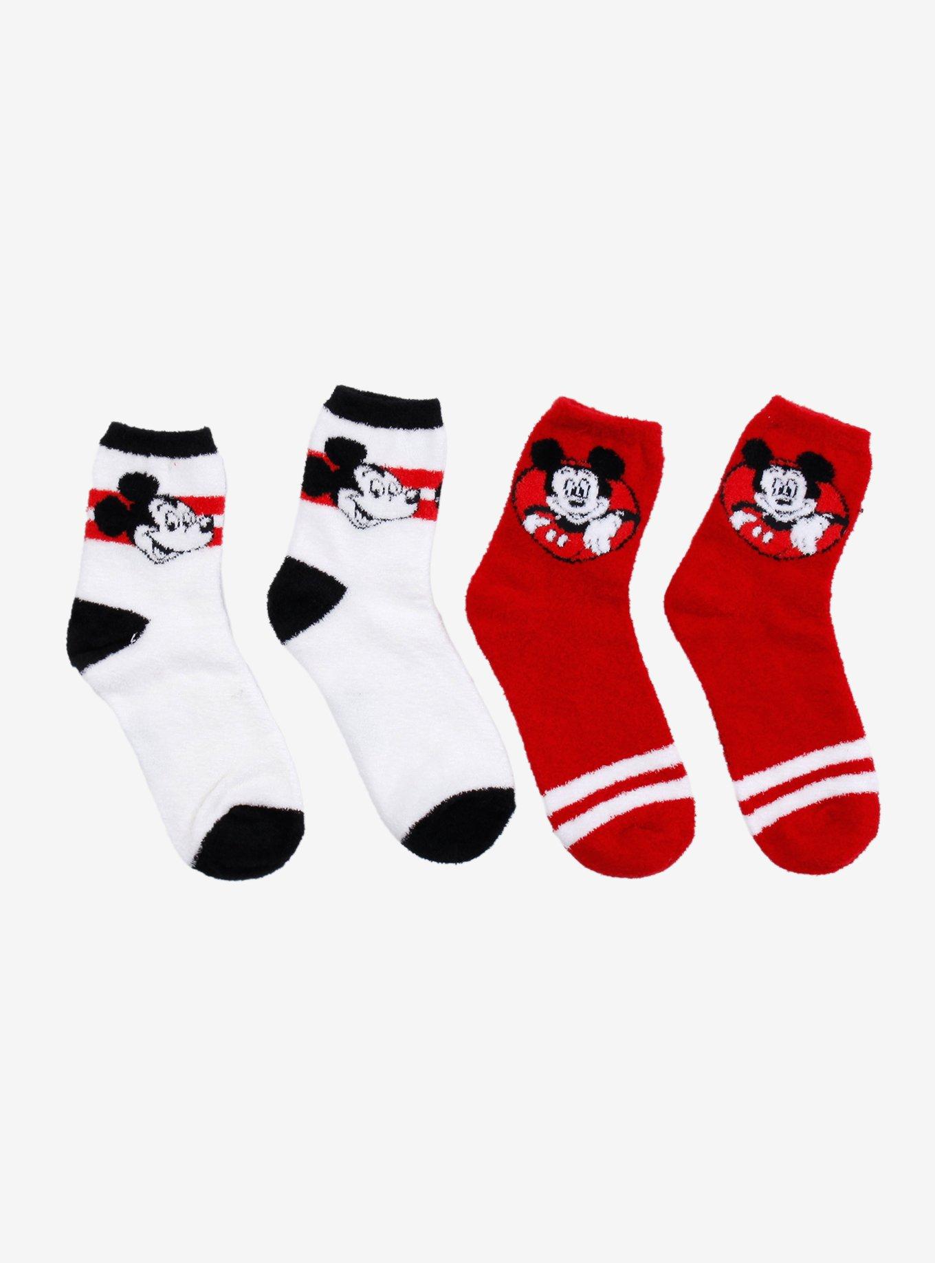 Disney Mickey Mouse Cozy Crew Socks Gift Set, , hi-res