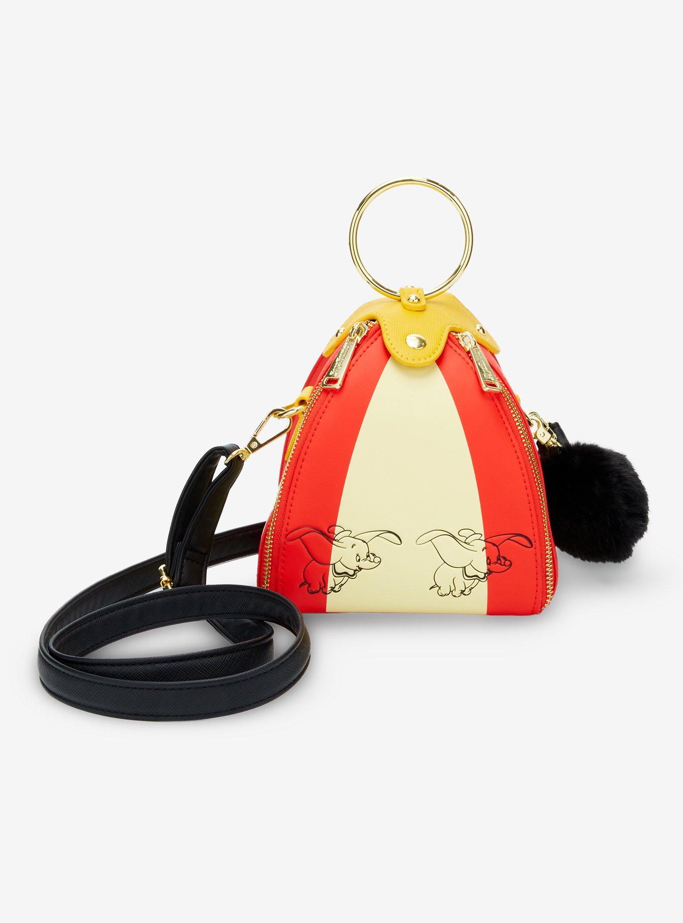 Loungefly Disney Dumbo Circus Tent Figural Crossbody Bag