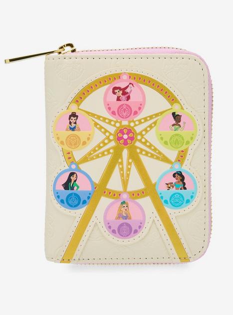 Loungefly Disney Princess Ferris Wheel Small Zip Wallet  display picture 1