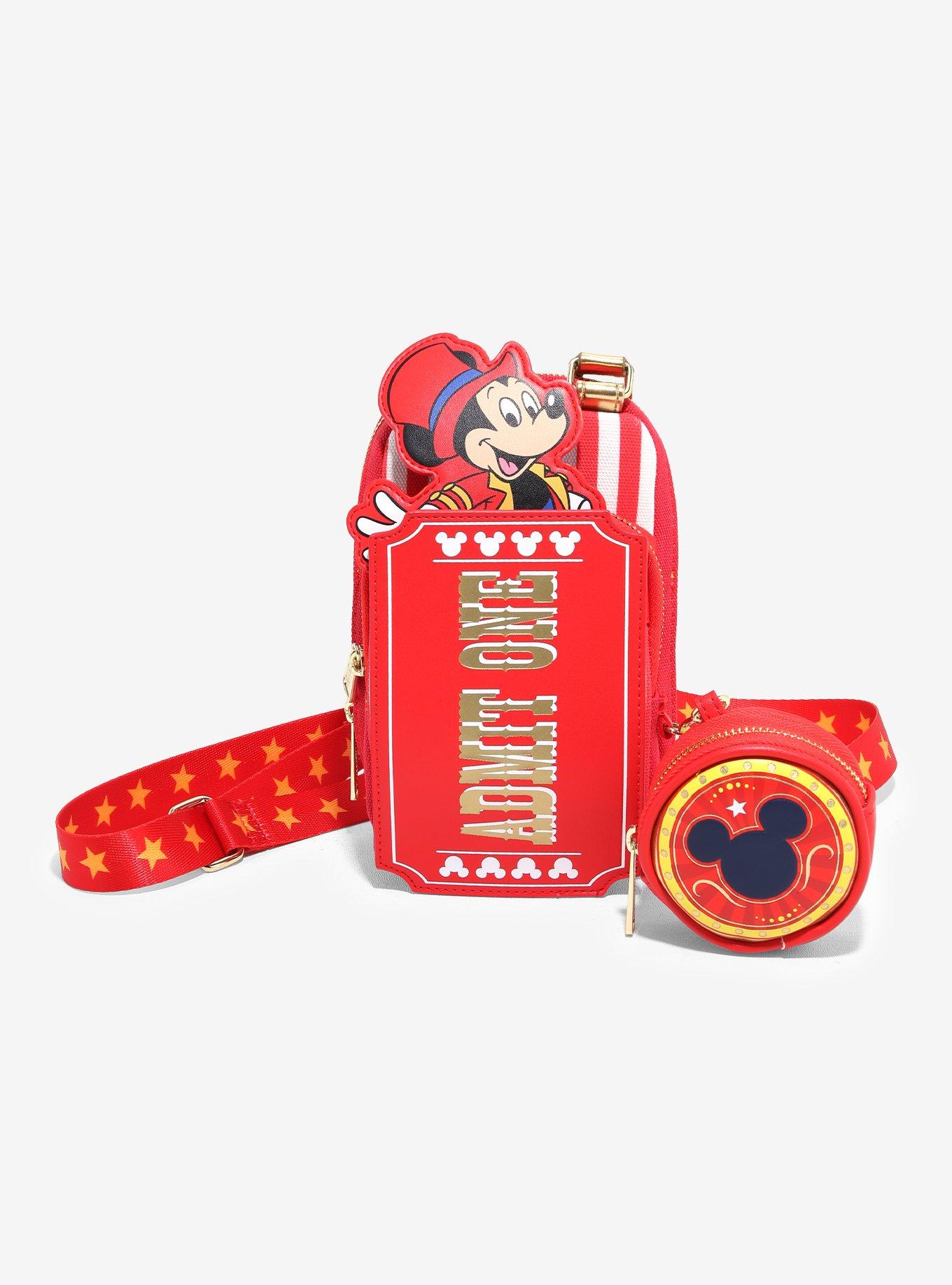 Loungefly Disney Mickey Mouse Circus Ticket Belt Bag with Coin Purse - BoxLunch Exclusive