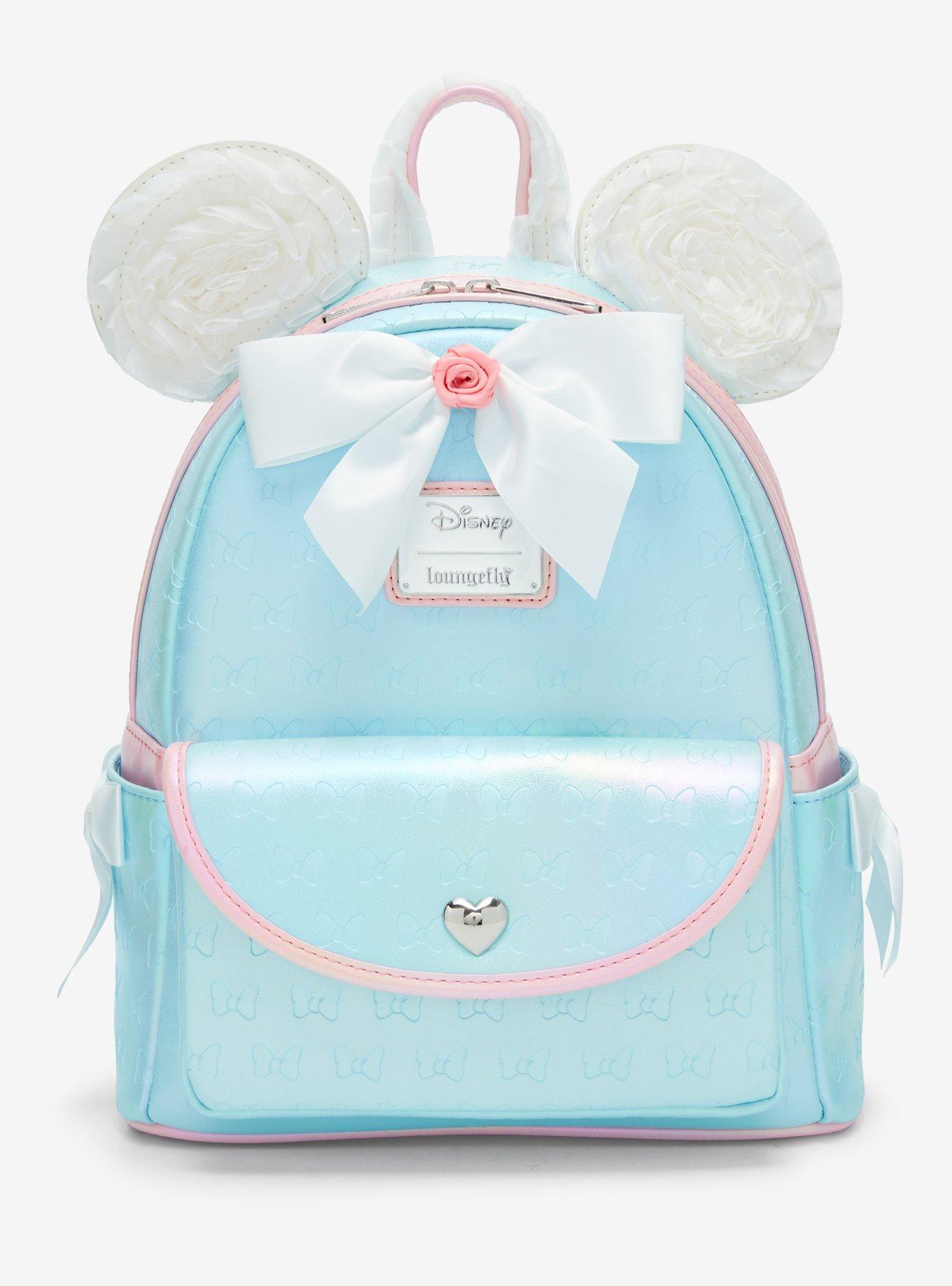 Loungefly Disney Minnie Mouse Ruffle Ears Mini Backpack — BoxLunch Exclusive