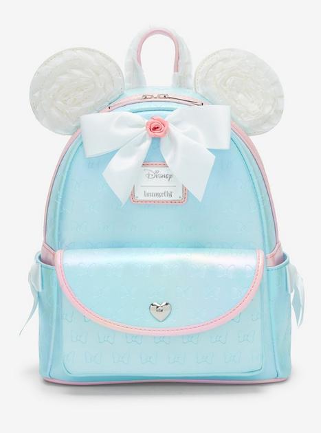 Loungefly Disney Minnie Mouse Ruffle Ears Mini Backpack  display picture 1