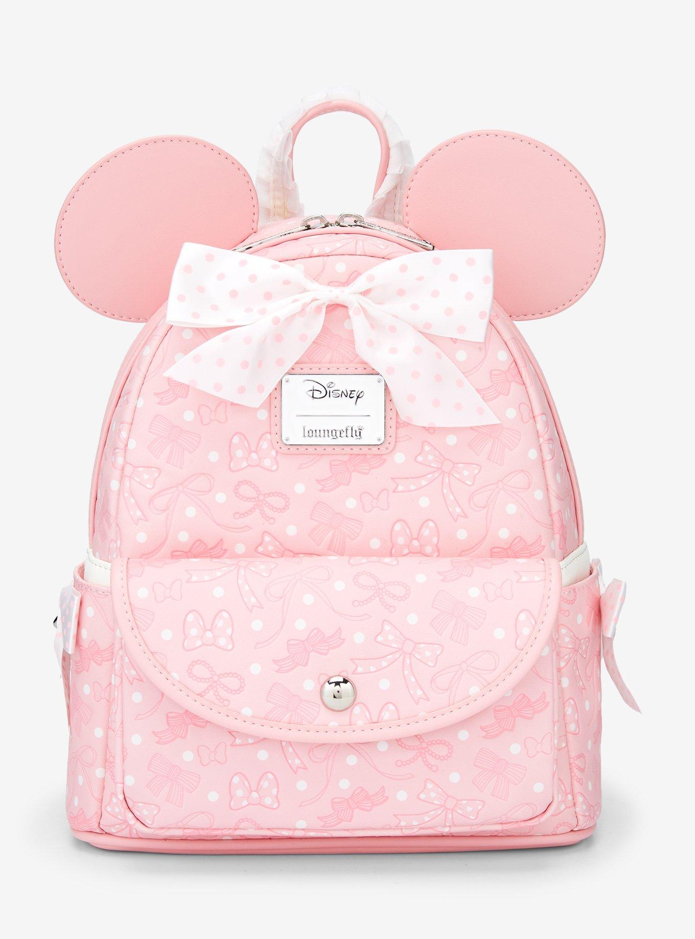 Loungefly Disney Minnie Mouse Cherry Blossom Ears Mini Backpack - BoxLunch Exclusive