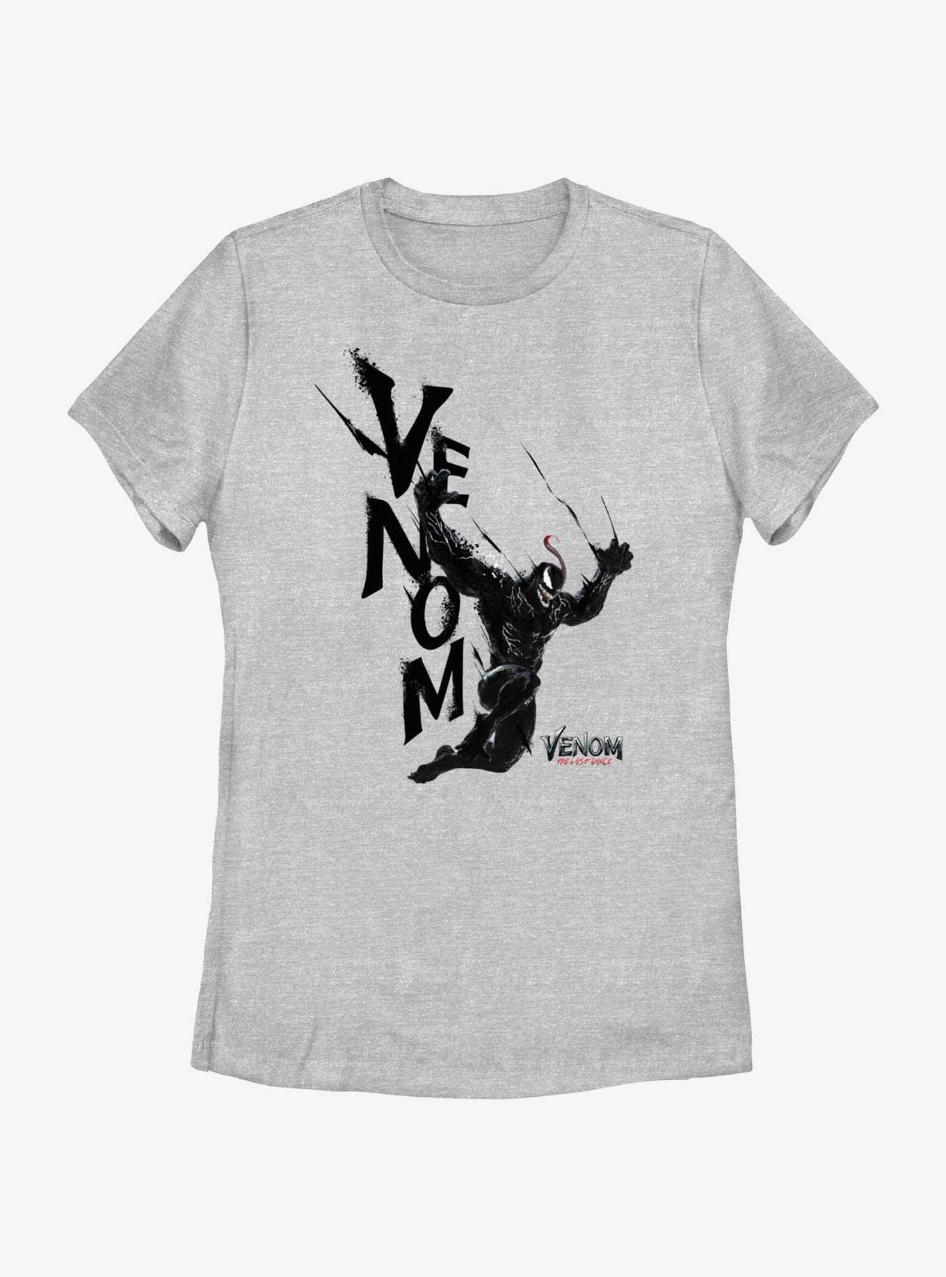 Marvel Venom: The Last Dance Venom Attack Womens T-Shirt, ATH HTR, hi-res