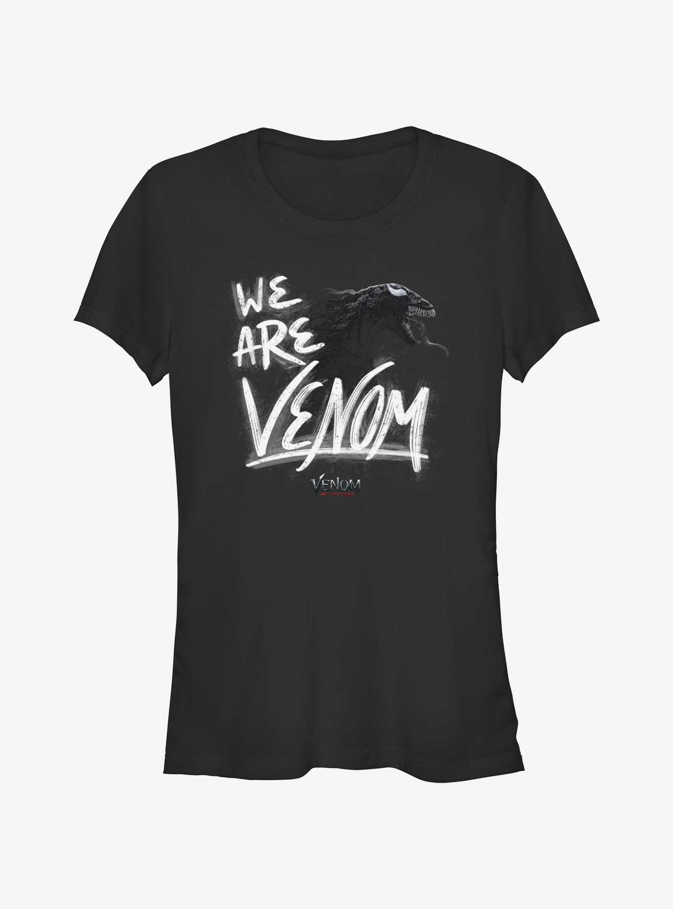 Marvel Venom Venom Monster Face Girls T-Shirt