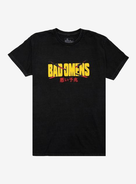Bad Omens Samurai Woman Mineral Wash Girls T-Shirt | Hot Topic